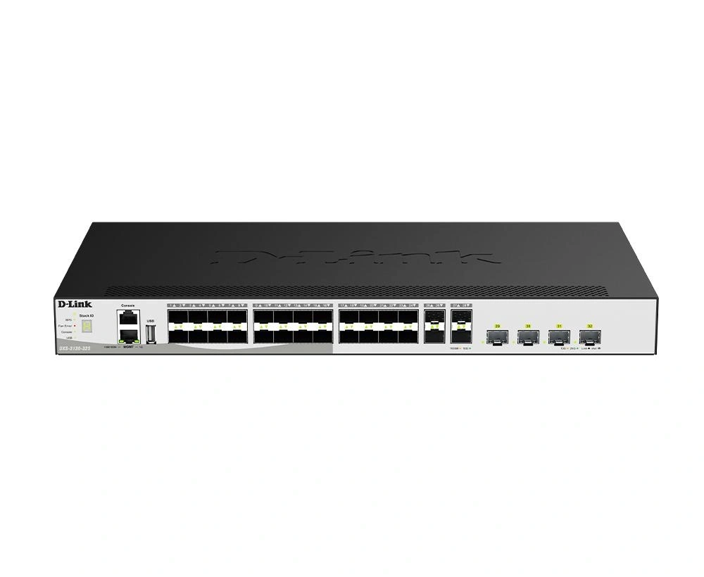 D-Link DXS-3130-32S Gestionado L2/L3 1U Plata
