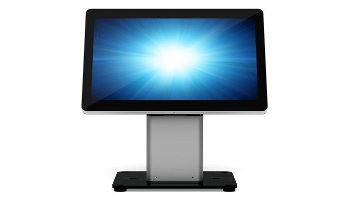 Elo Touch Solutions E514693 accesorio para terminal de punto de venta Montaje POS Acero inoxidable, Negro, Plata