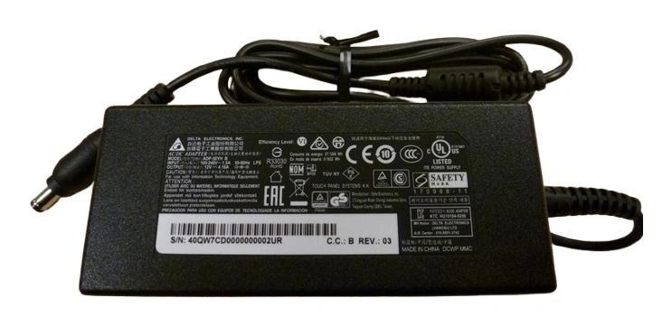 Elo Touch Solutions E593661 adaptador e inversor de corriente Interior 50 W Negro