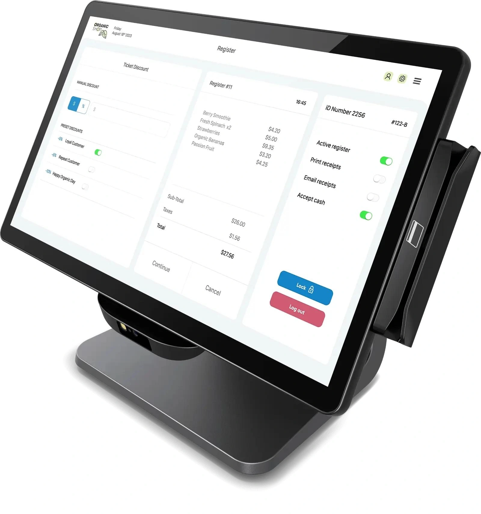 Elo Touch Solutions E849902 monitor POS 39,6 cm (15.6") 1920 x 1080 Pixeles LED Pantalla táctil