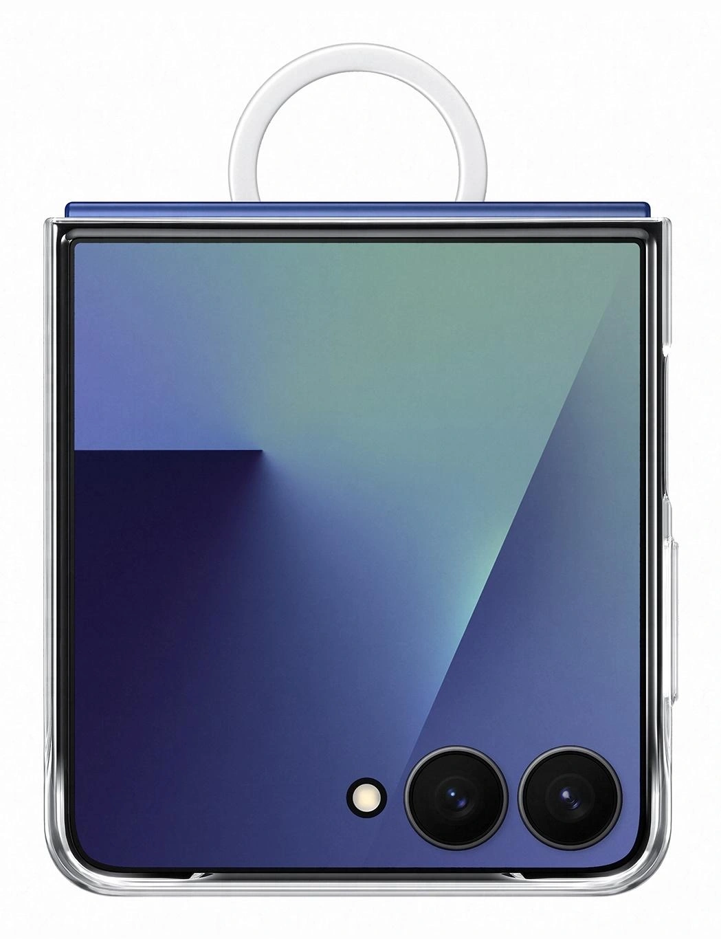 Samsung Funda Trasera De Silicona Transparente / Samsung Z Flip7 – imagen 4