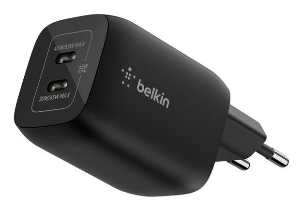 Belkin ENA007KQBK cargador de dispositivo móvil Auriculares, Portátil, Consola de juegos portátil, Smartphone, Tableta Negro Corriente alterna Ca