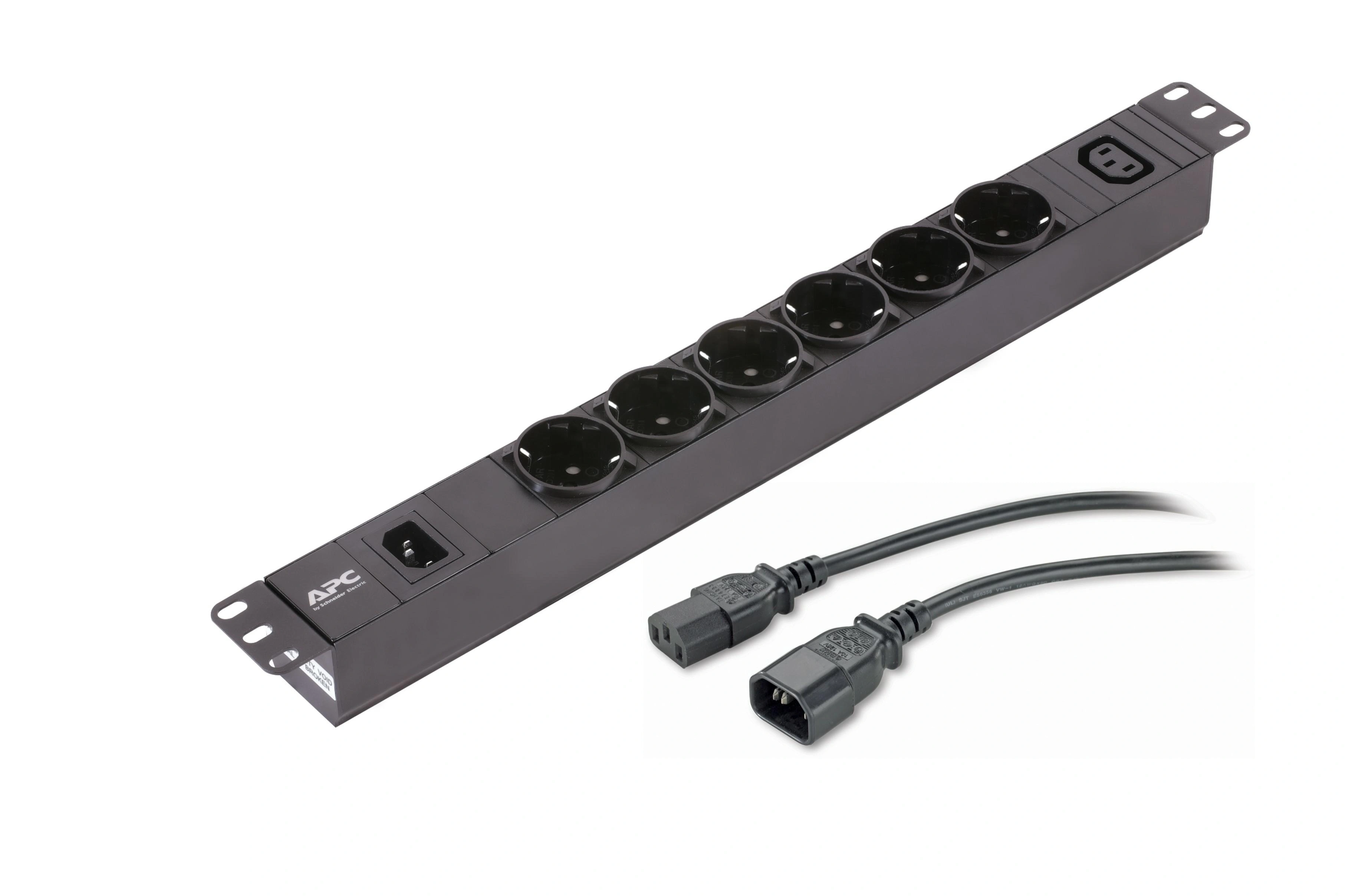 APC EPDU1010B-SCH unidad de distribución de energía (PDU) 7 salidas AC 1U Negro