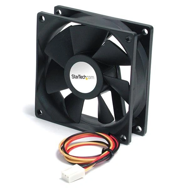 StarTech.com FAN6X25TX3H sistema de refrigeración para ordenador Carcasa del ordenador Ventilador 6 cm Negro 1 pieza(s)