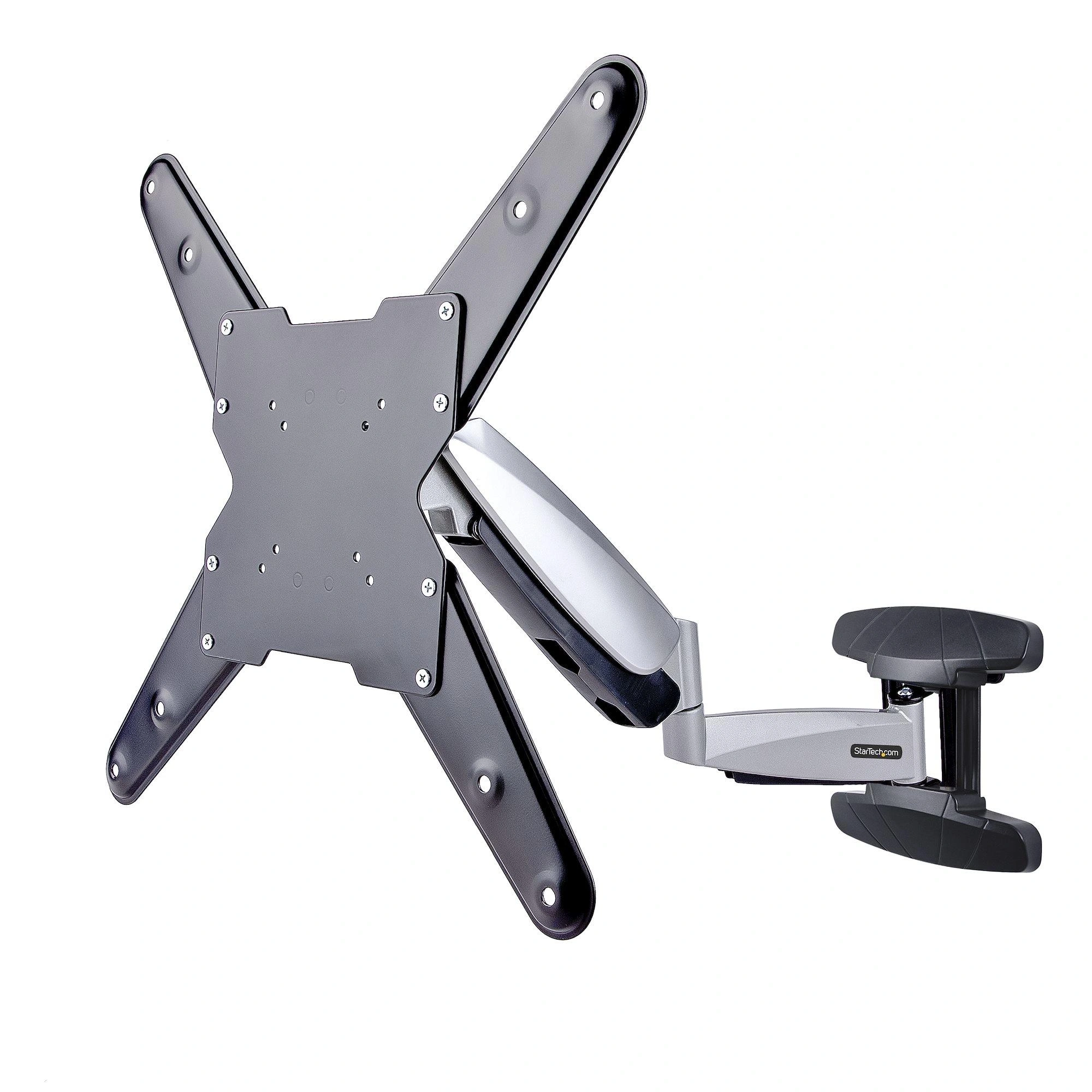 StarTech.com Soporte VESA de Pared para TV de 23 a 55 Pulgadas - Soporte Mural VESA - Ajustable con Movimiento Total - Brazo Colgador para Televi