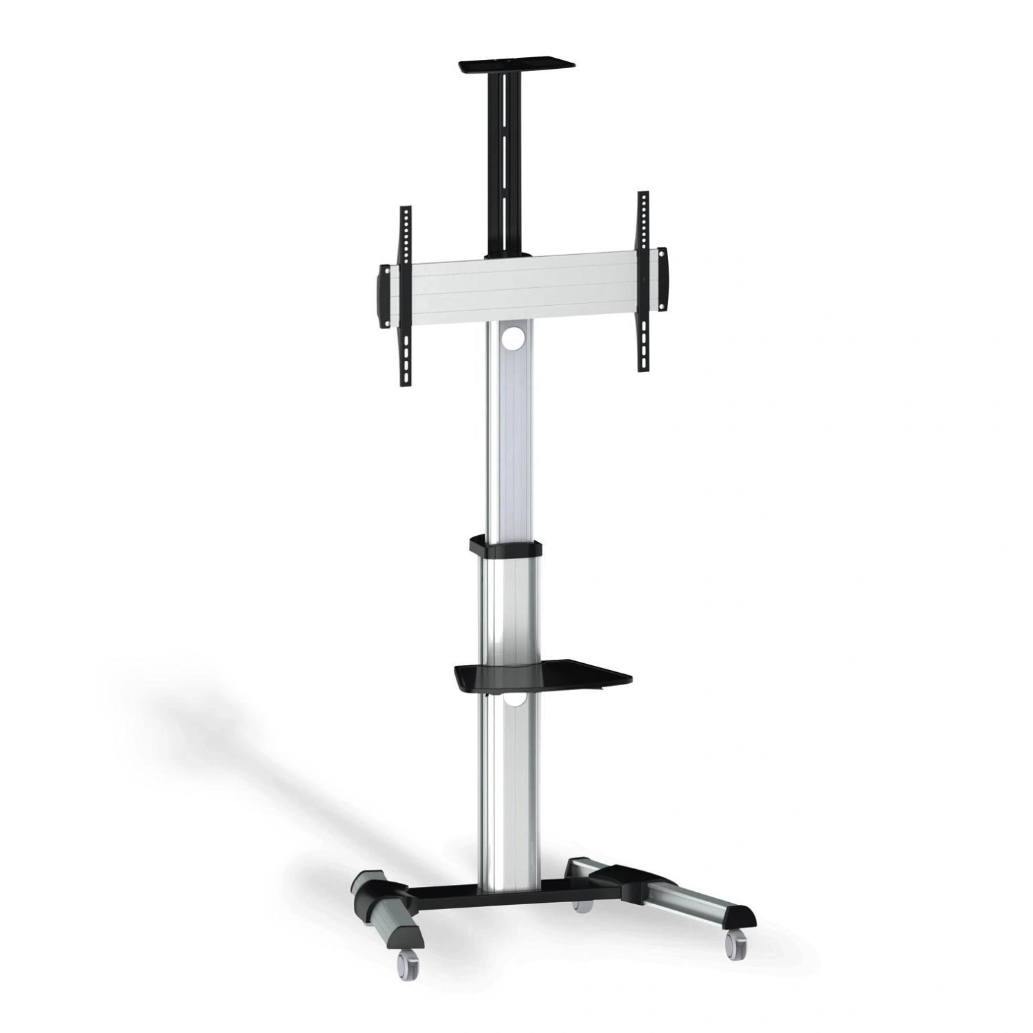 AISENS FT70TRE-037 soporte para pantalla de señalización 177,8 cm (70") Negro, Plata