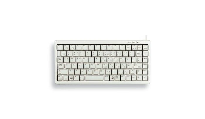 CHERRY G84-4100 teclado Universal USB AZERTY Francés Gris