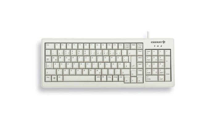 CHERRY XS teclado Hogar USB QWERTZ Alemán Gris
