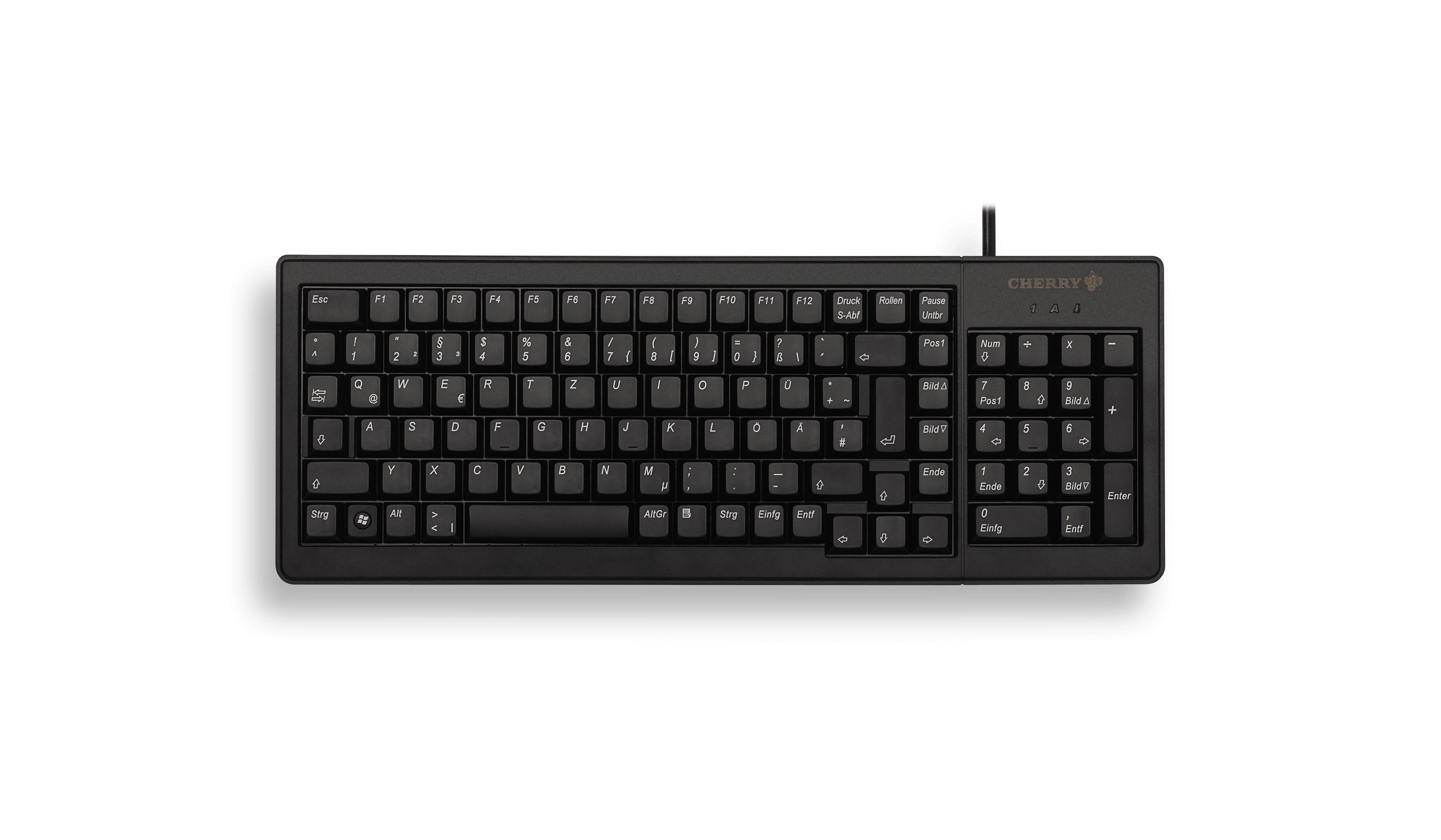 CHERRY XS Complete G84-5200 teclado Oficina USB QWERTY Inglés de EE. UU. Negro