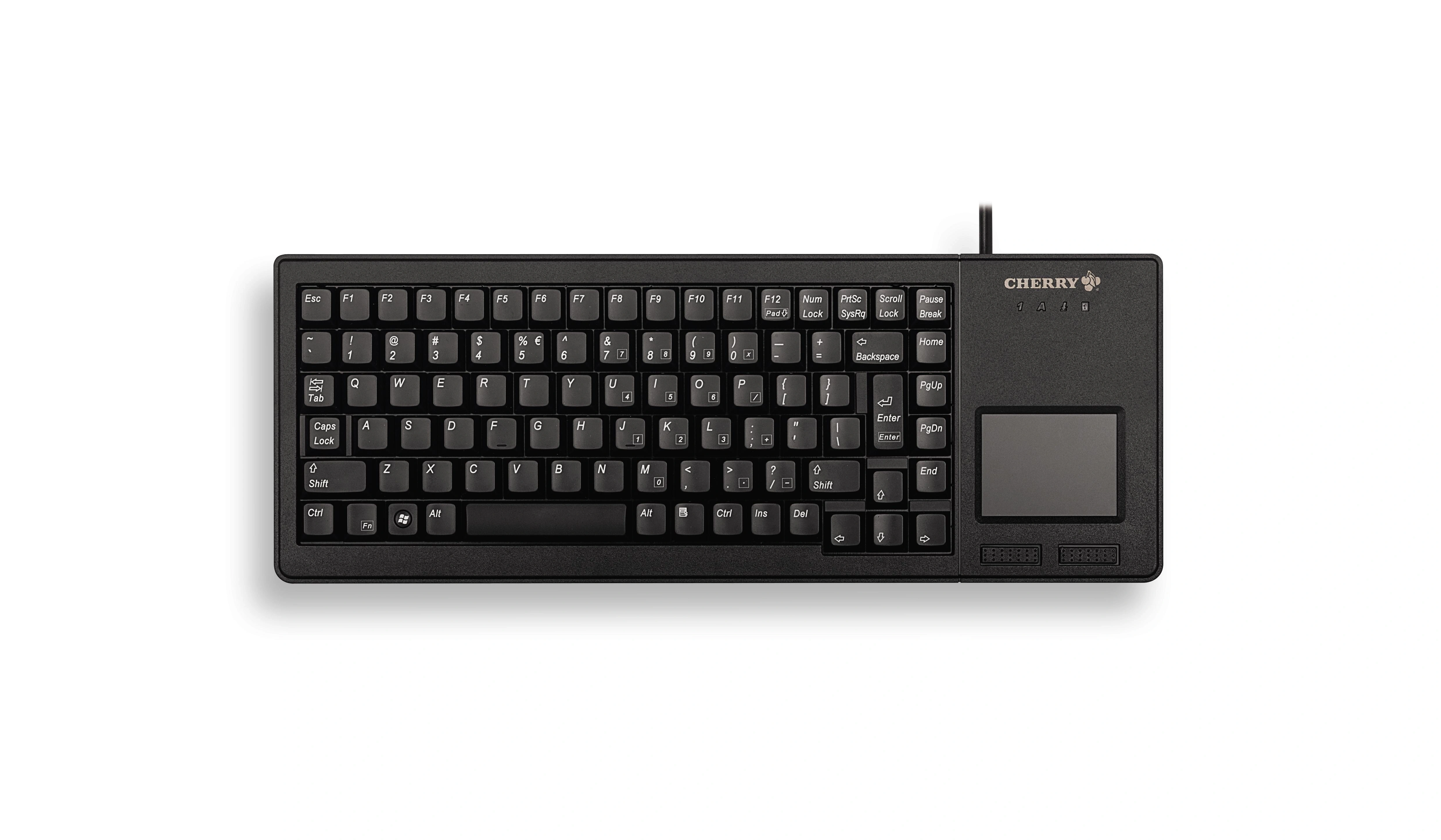 CHERRY XS Touchpad G84-5500 teclado Oficina USB QWERTY Nórdico Negro