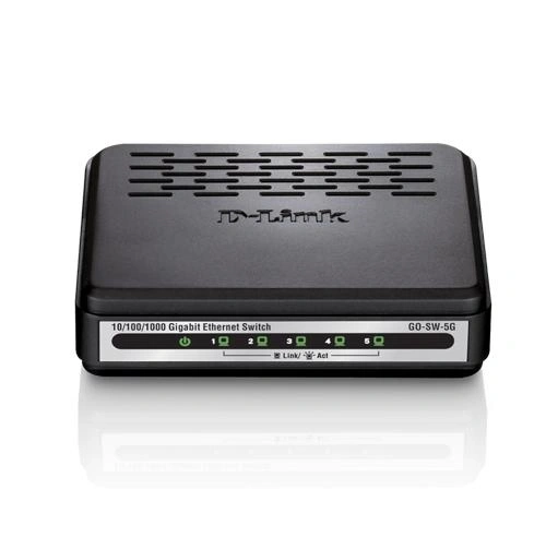 D-Link GO-SW-5G switch No administrado Negro