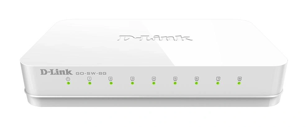 D-Link GO-SW-8G switch No administrado Blanco