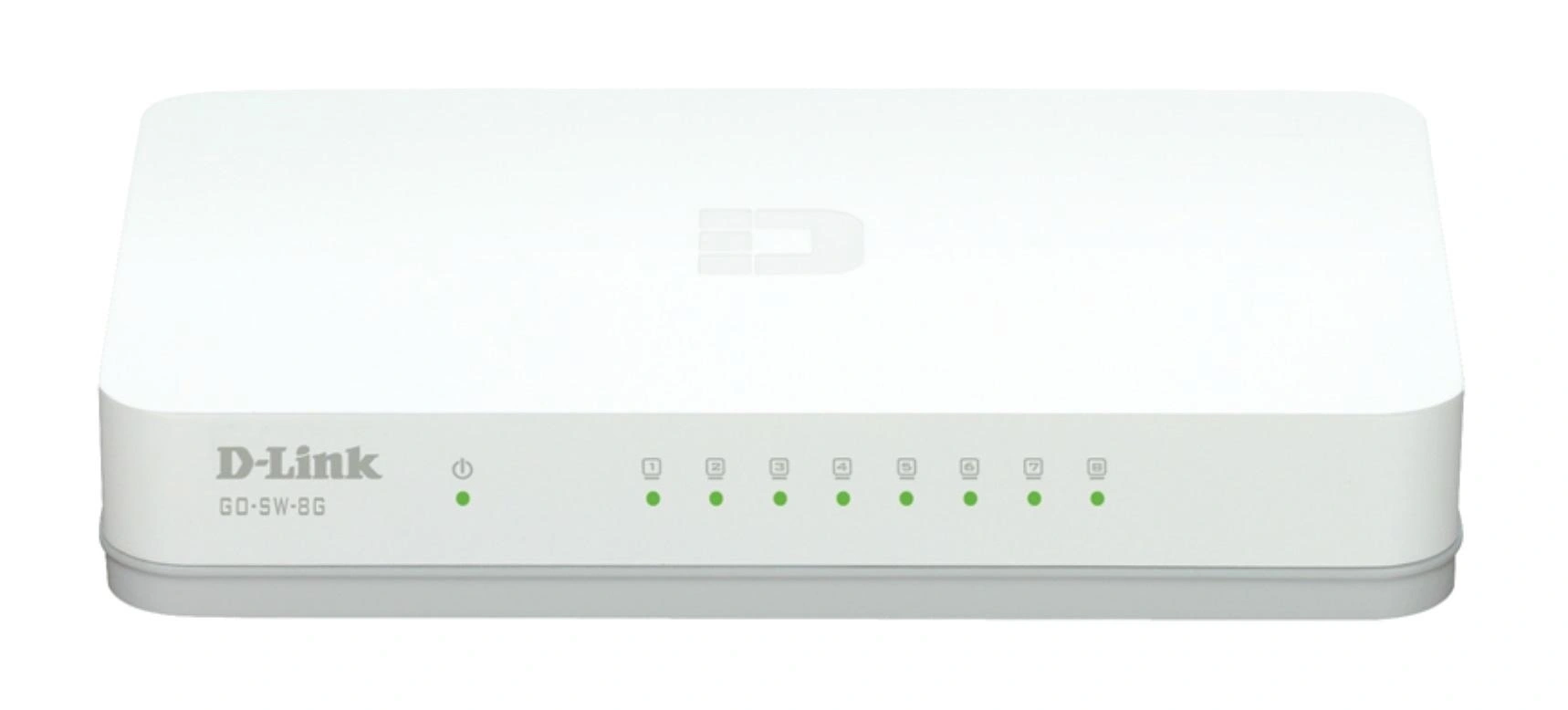 D-Link GO-SW-8G/E switch No administrado Gigabit Ethernet (10/100/1000) Blanco