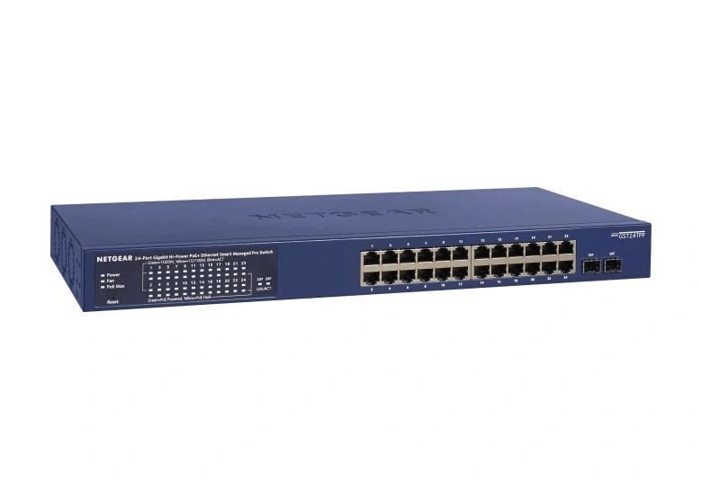 NETGEAR GS724TP-300EUS switch Gestionado L2/L3/L4 Gigabit Ethernet (10/100/1000) Energía sobre Ethernet (PoE) Azul