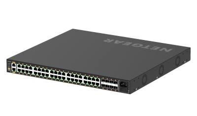NETGEAR GSM4248P-100EUS switch Gestionado L2/L3/L4 Gigabit Ethernet (10/100/1000) Energía sobre Ethernet (PoE) Negro