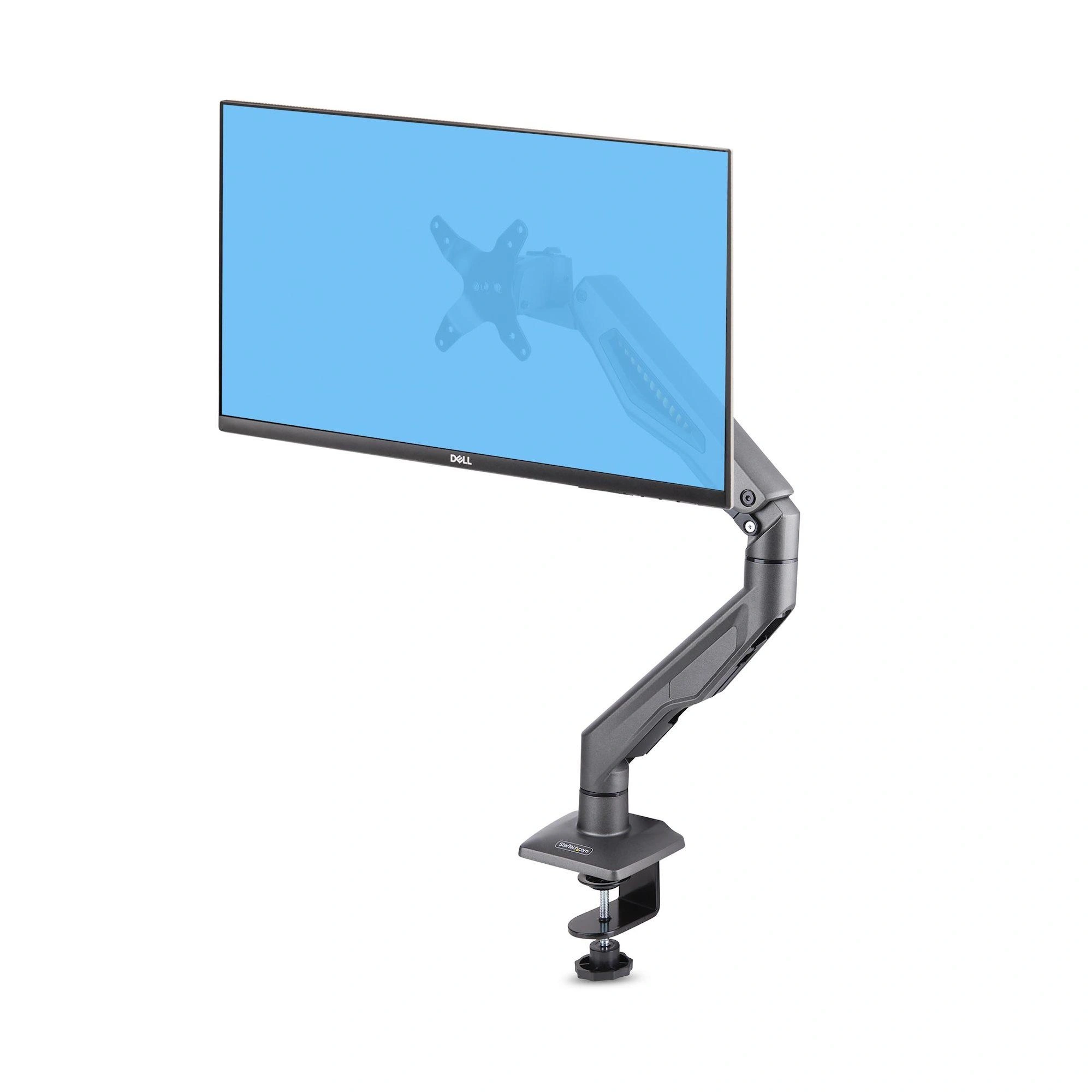 StarTech.com Brazo Soporte de Sobremesa para Monitor de Hasta 32" - Soporte VESA - Brazo VESA - Máximo 10kg - VESA 75x75/100x100 - Mordaza Abraza