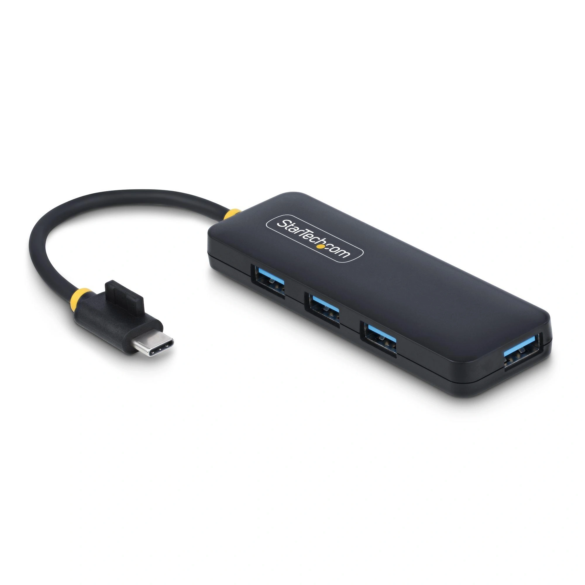 StarTech.com Hub USB-C de 4 Puertos - Ladrón USB Tipo C a 4 Puertos USB-A - Alimentado por el Bus - USB 3.0 de 5Gbps - Hub Portátil USB para Viaj