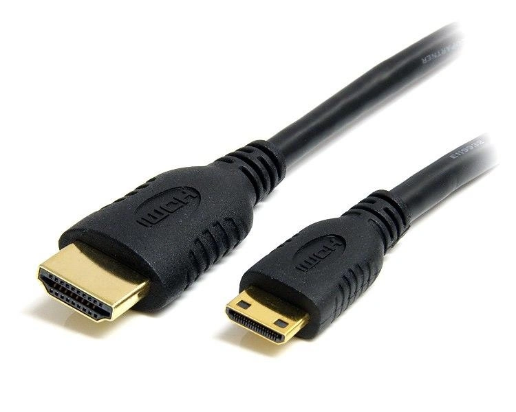 StarTech.com Cable HDMI de alta velocidad con Ethernet 50cm - HDMI a Mini HDMI - Macho a Macho