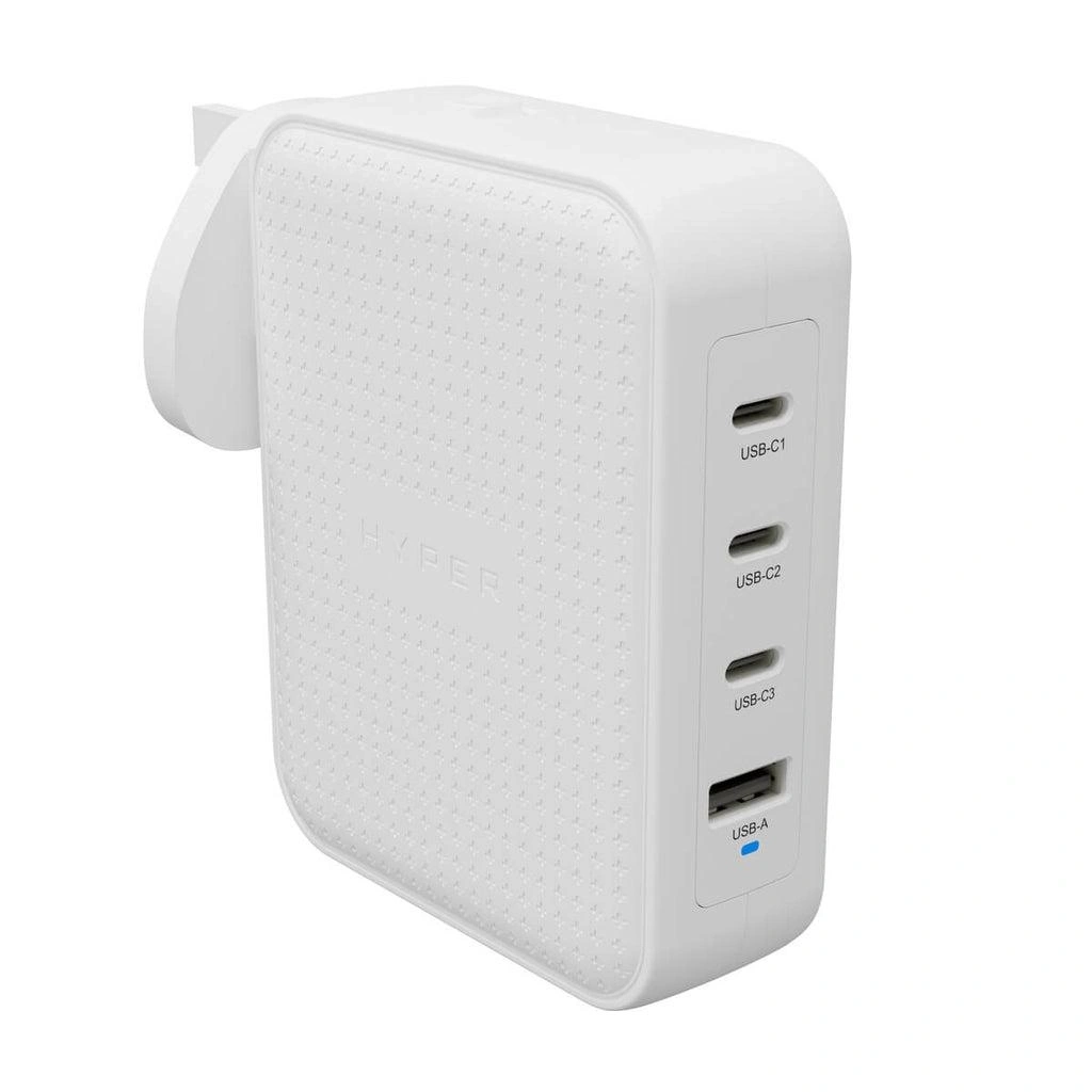 HYPER HJ1001WHWWGL cargador de dispositivo móvil Mando de videoconsola, Teléfono móvil, Netbook, Portátil, Smartphone, Tableta Blanco Corriente a