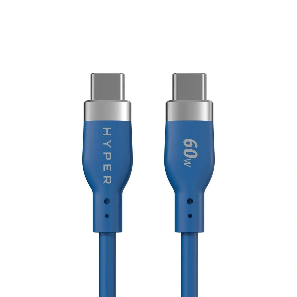 Targus HyperJuice Flex cable USB USB 2.0 1,5 m USB C 0,48 Gbit/s 60 W Azul
