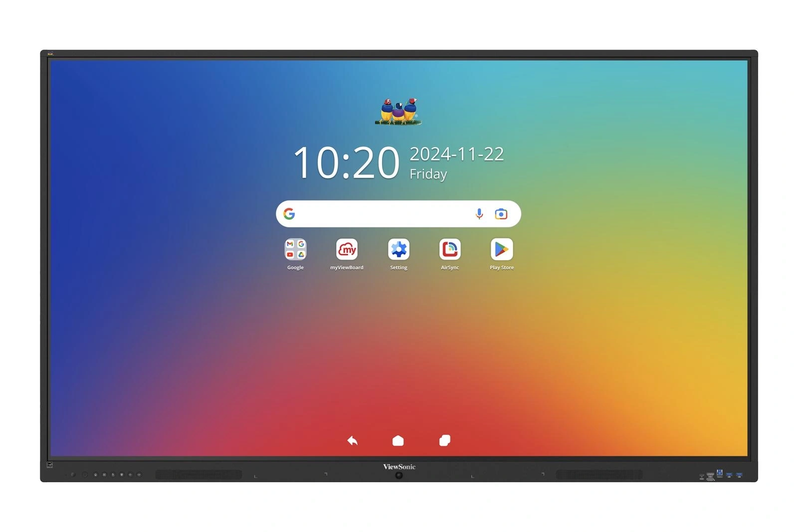 Viewsonic IFP 75IN 4K ANDROID 16 EDLA 64 pizarra blanca interactiva 190,5 cm (75") 3840 x 2160 Pixeles Pantalla táctil