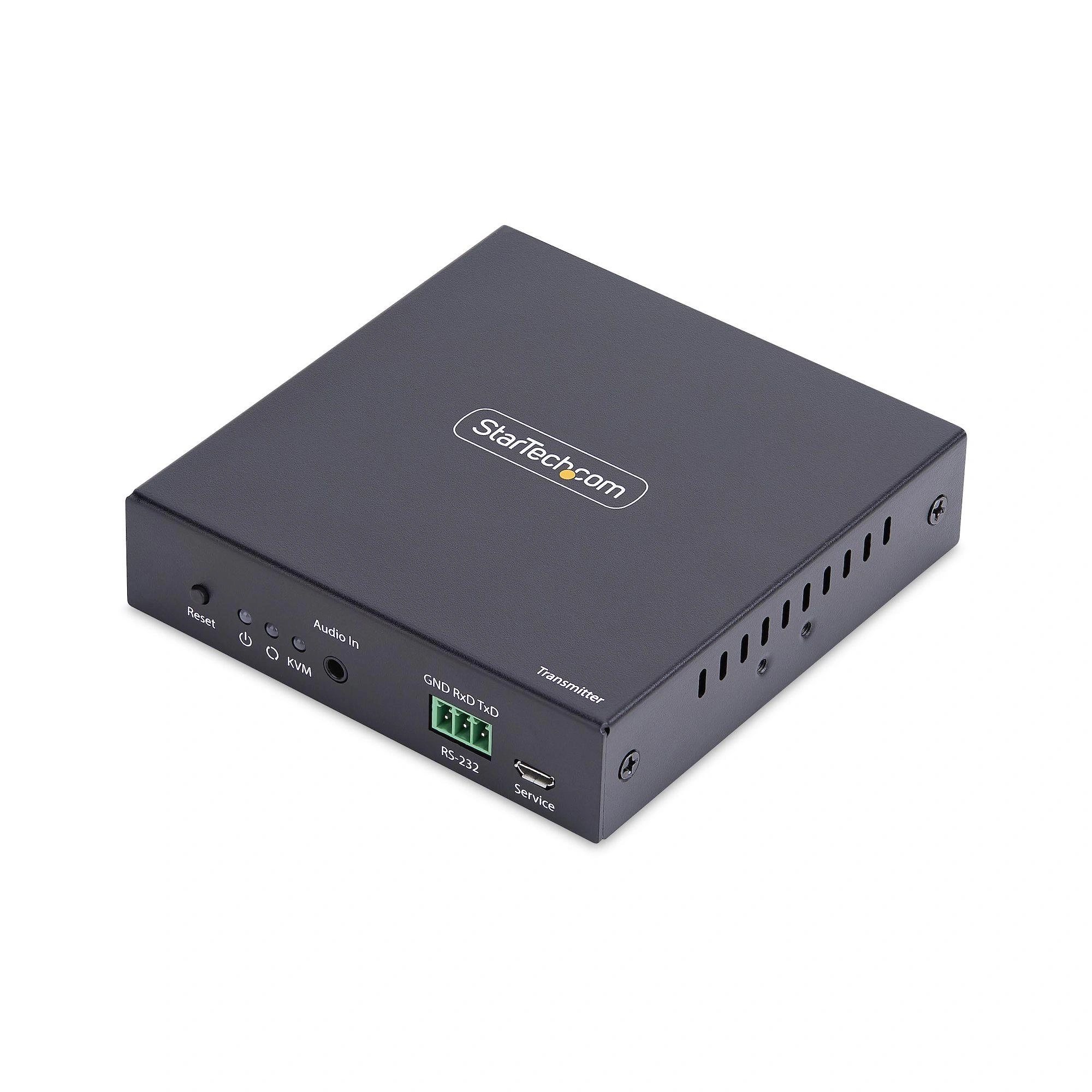StarTech.com Transmisor KVM HDMI por Redes IP - Serie IH2006 - 4K 60Hz - para Teclado/Vídeo/Ratón - Sin Controladores - Incluye Kit de Montaje -