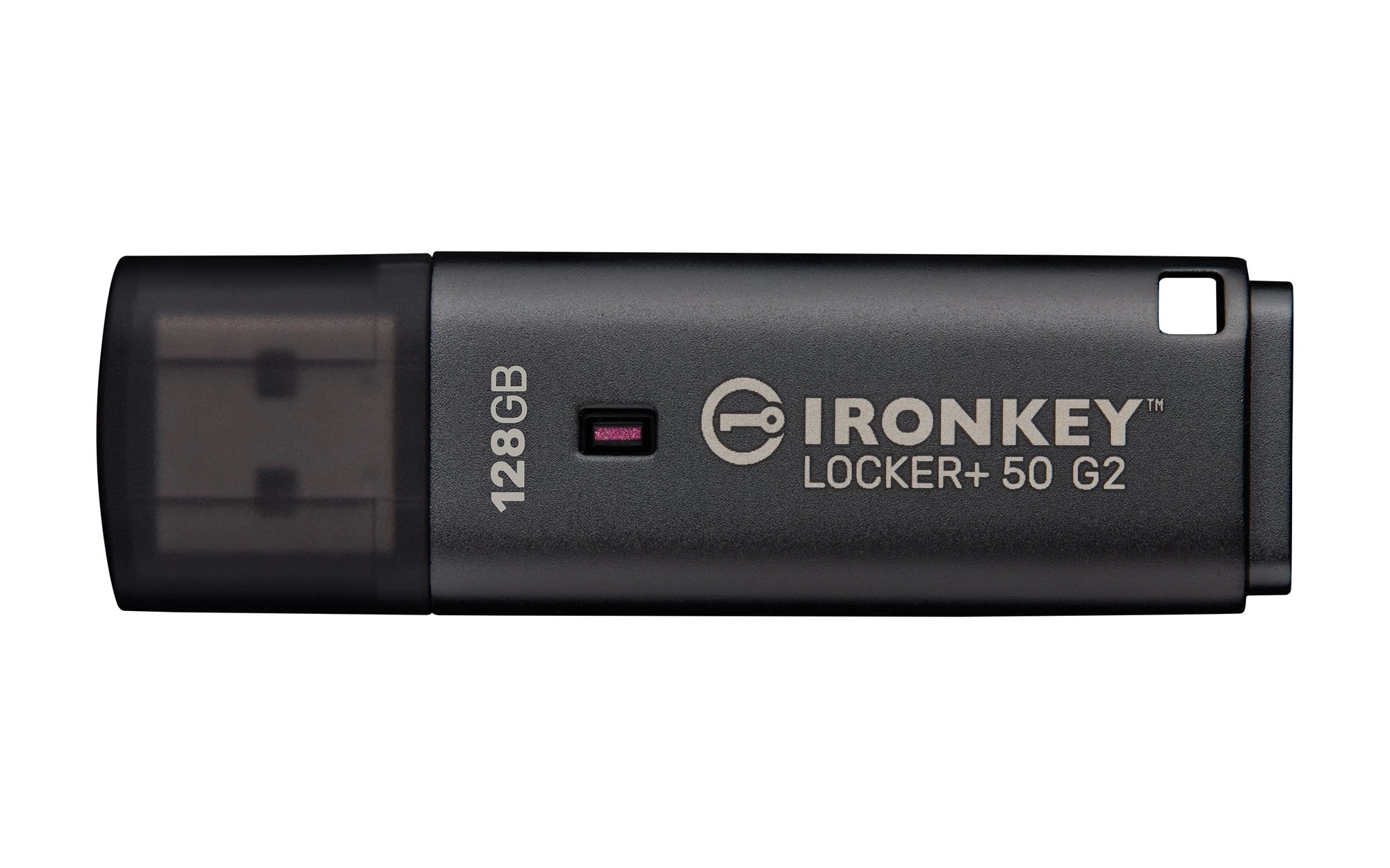 Kingston Technology IronKey 128GB Locker Plus 50 G2, FIPS 197, AES-256
