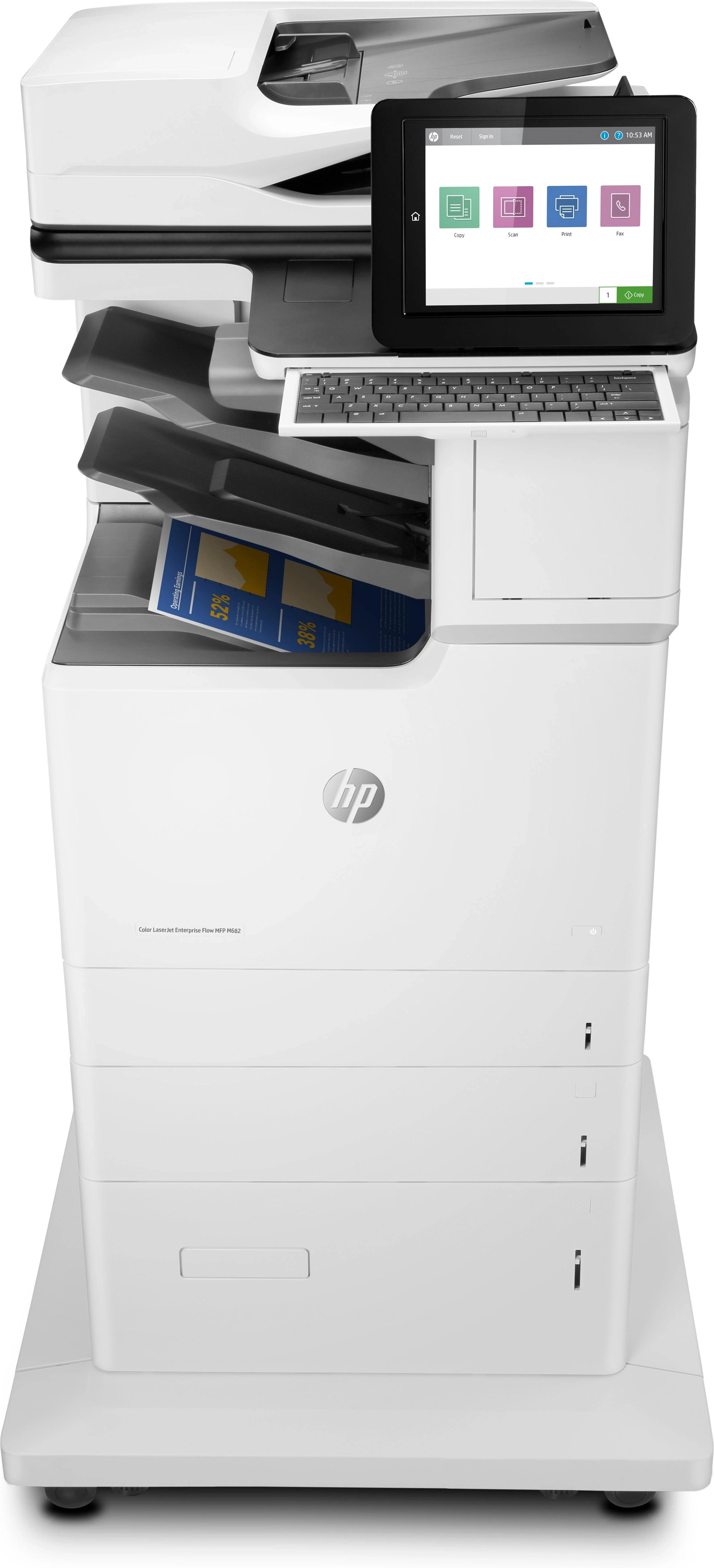 HP Color LaserJet Enterprise Flow Impresora multifunción M682z