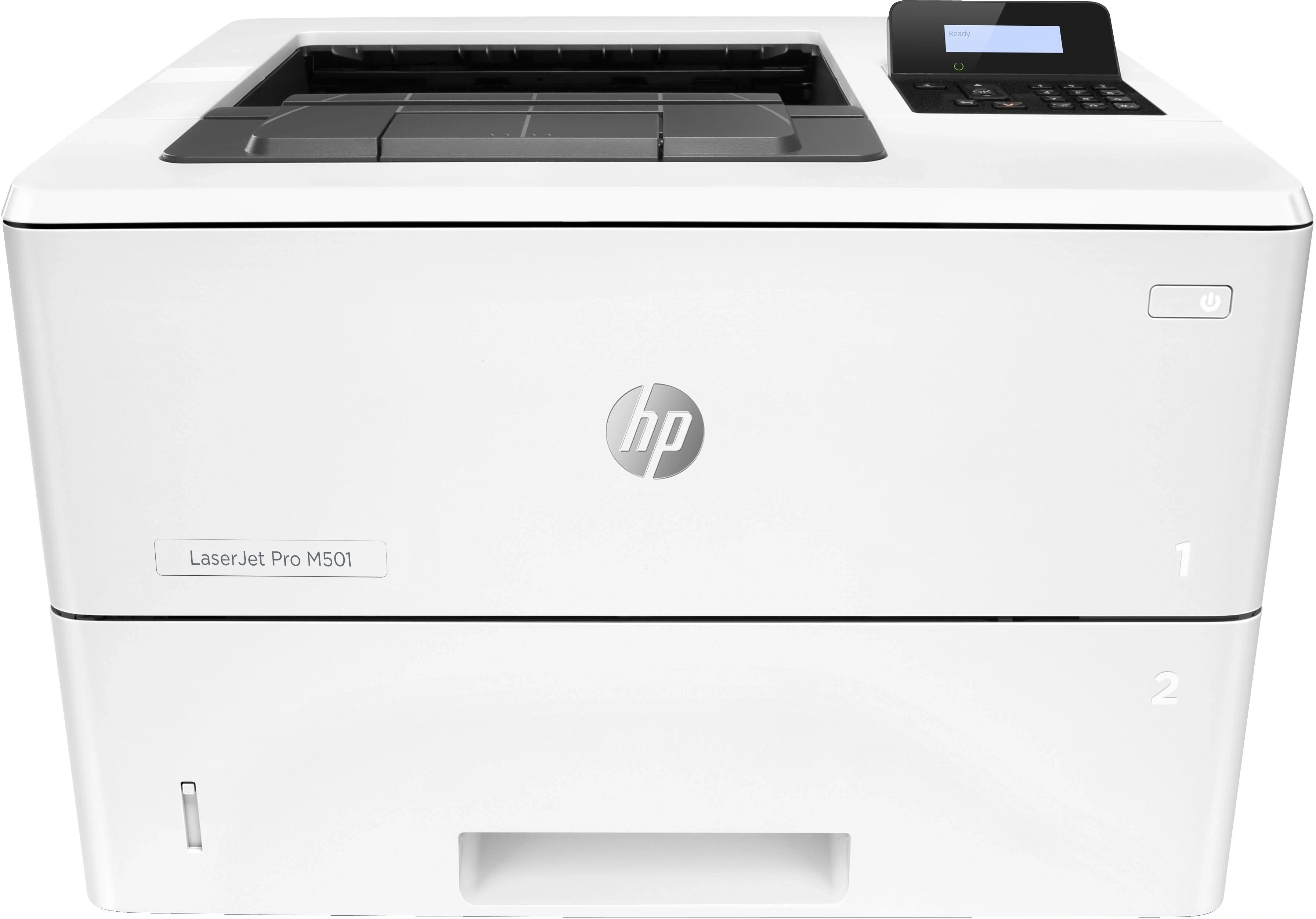 HP LaserJet Pro M501dn Blanco y negro Impresora, Solo Ethernet; A doble cara