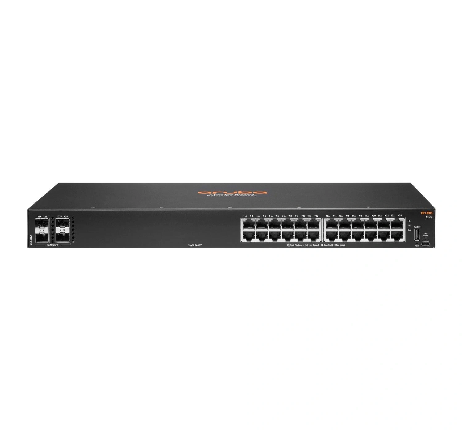 Hpe aruba 6100 managed 24g 4sfp+ switch jl678a – imagen 2