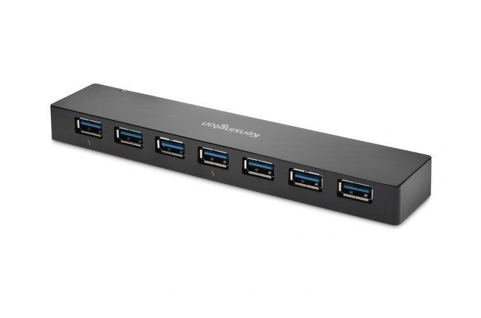Kensington Cargador y hub USB 3.0 de siete puertos UH7000C