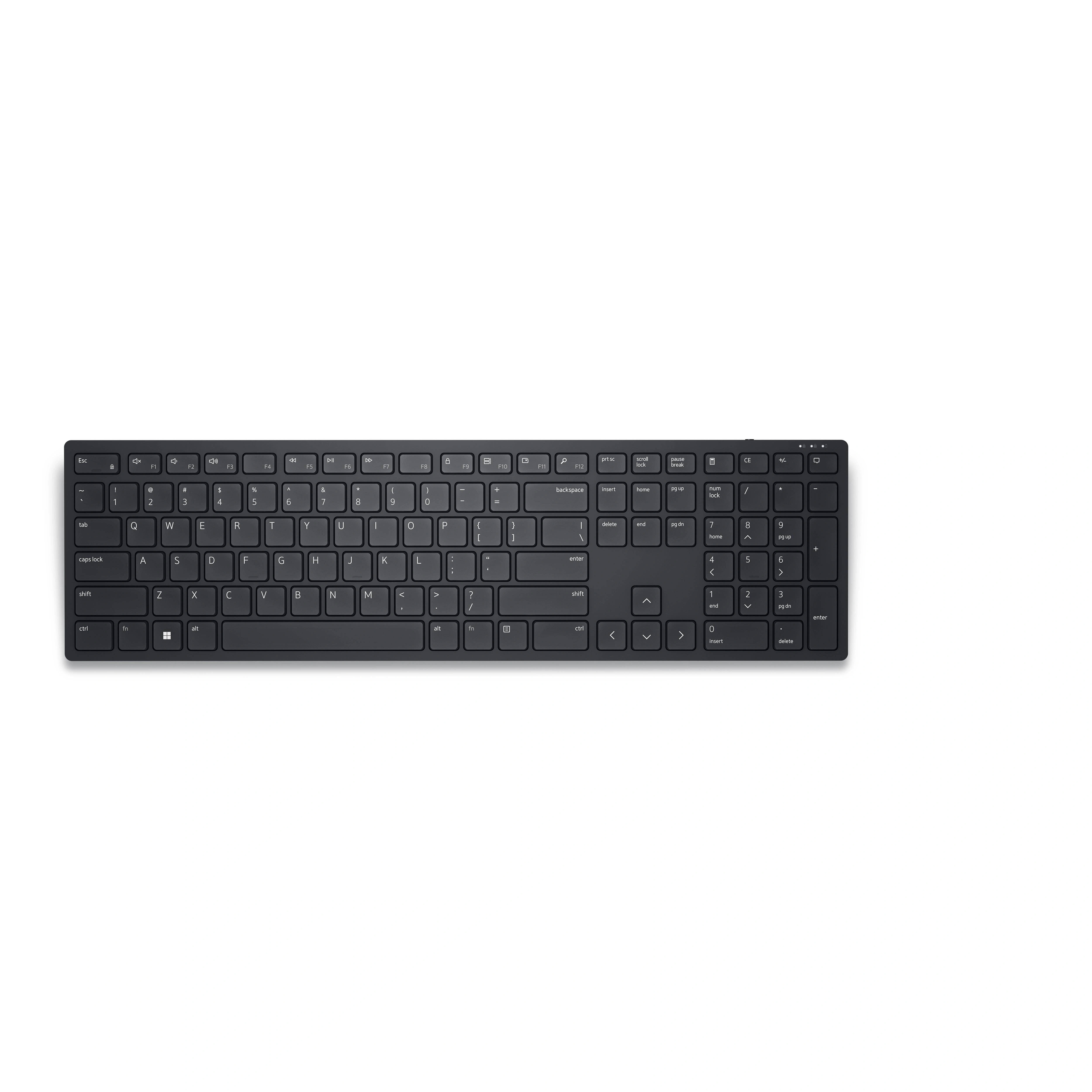 DELL KB500 teclado Oficina RF inalámbrico QWERTY Internacional de EE.UU. Negro