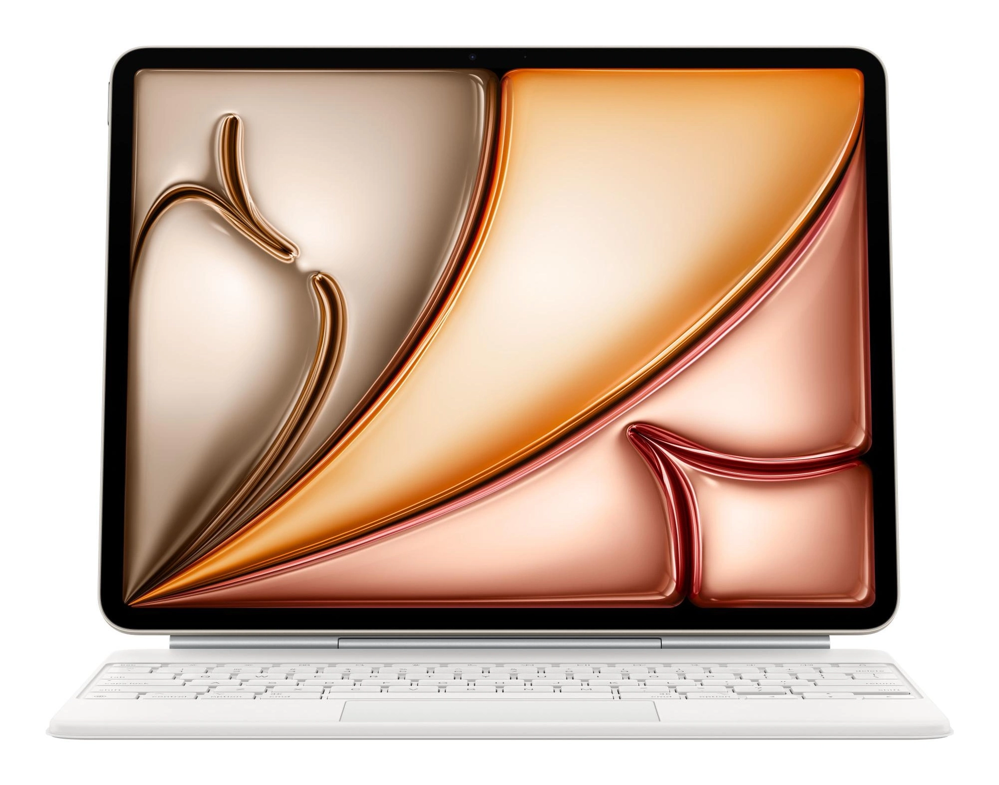Apple Magic Keyboard, Funda con teclado para el iPad Air de 13 pulgadas M3, Español, Blanco – imagen 4