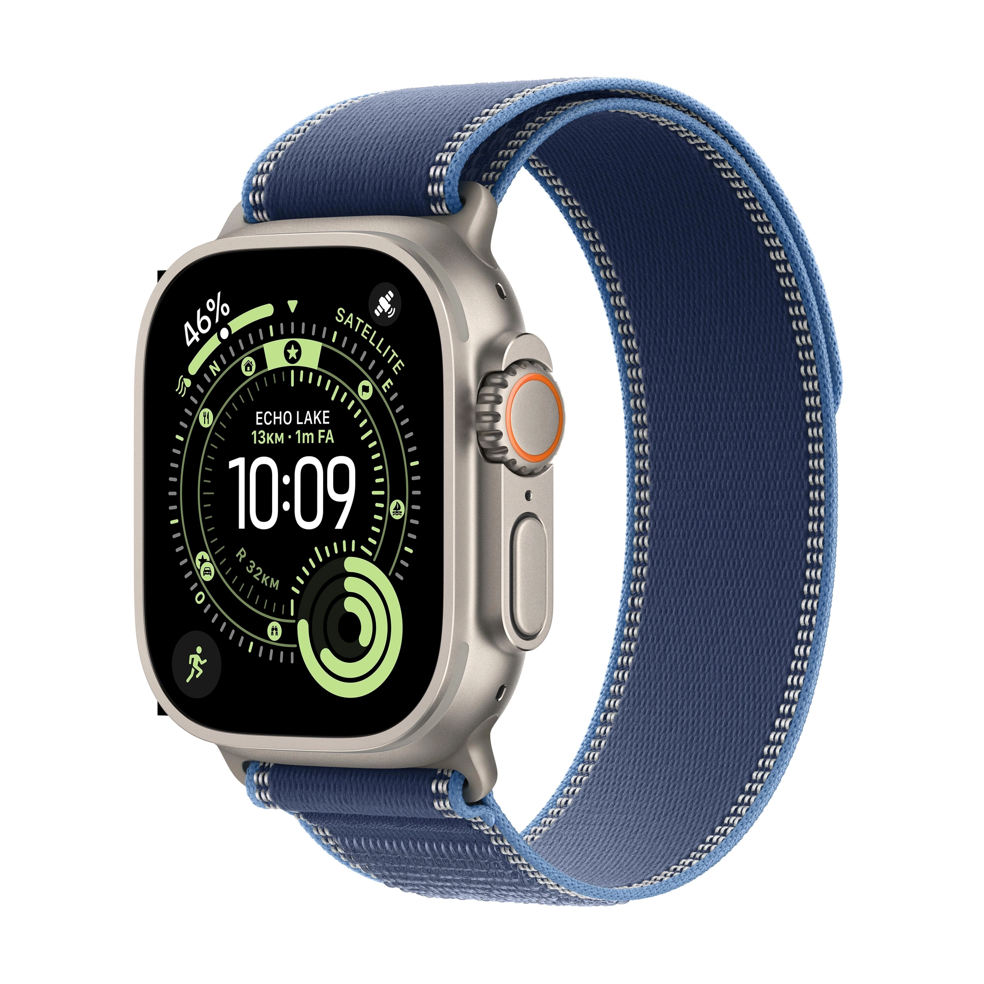 Apple Watch Ultra 3 OLED 49 mm Digital 422 x 514 Pixeles Pantalla táctil 5G Titanio Wifi GPS (satélite)
