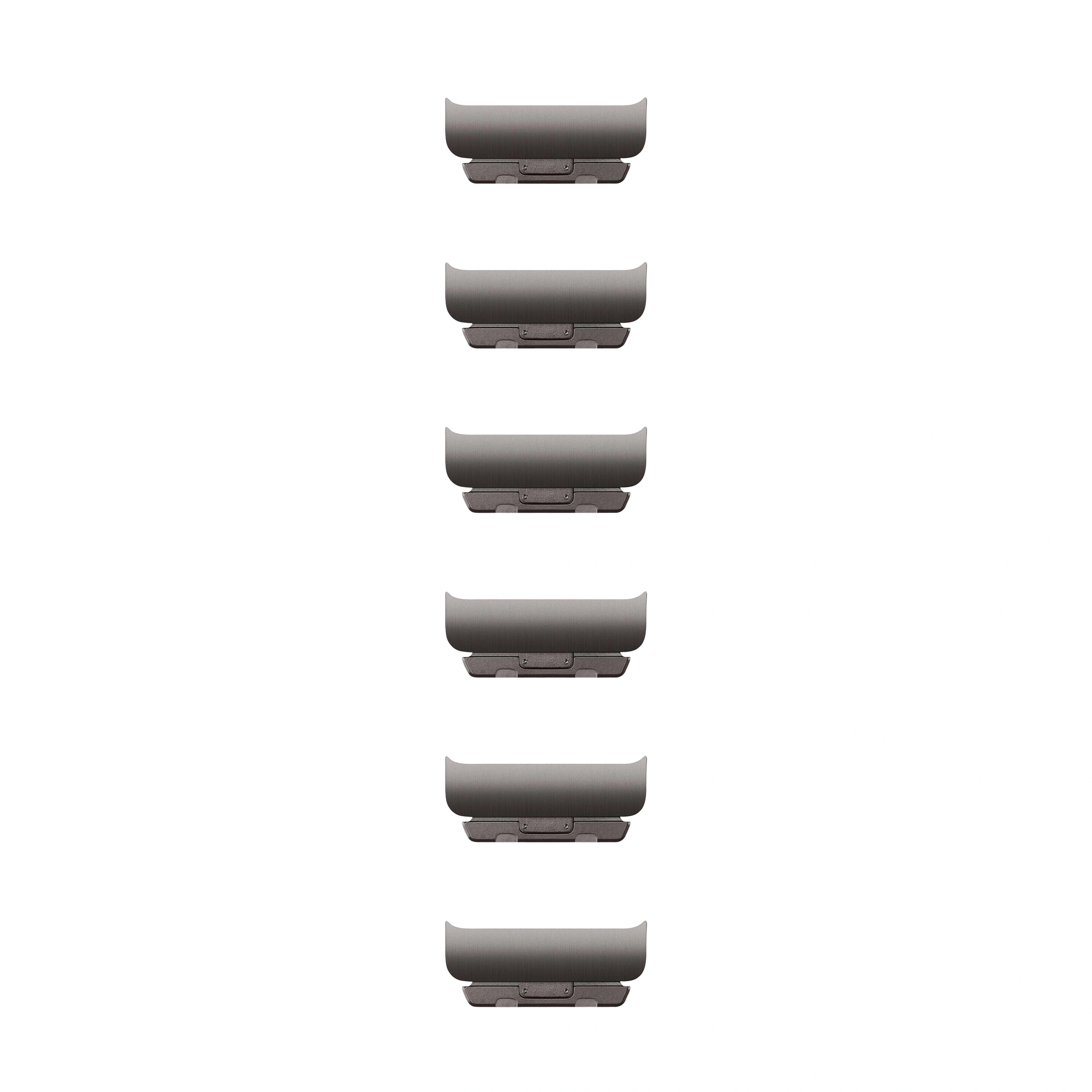 Apple MXML3ZM/A Accesorios para dispositivos vestibles inteligentes Band extension Gris Acero inoxidable
