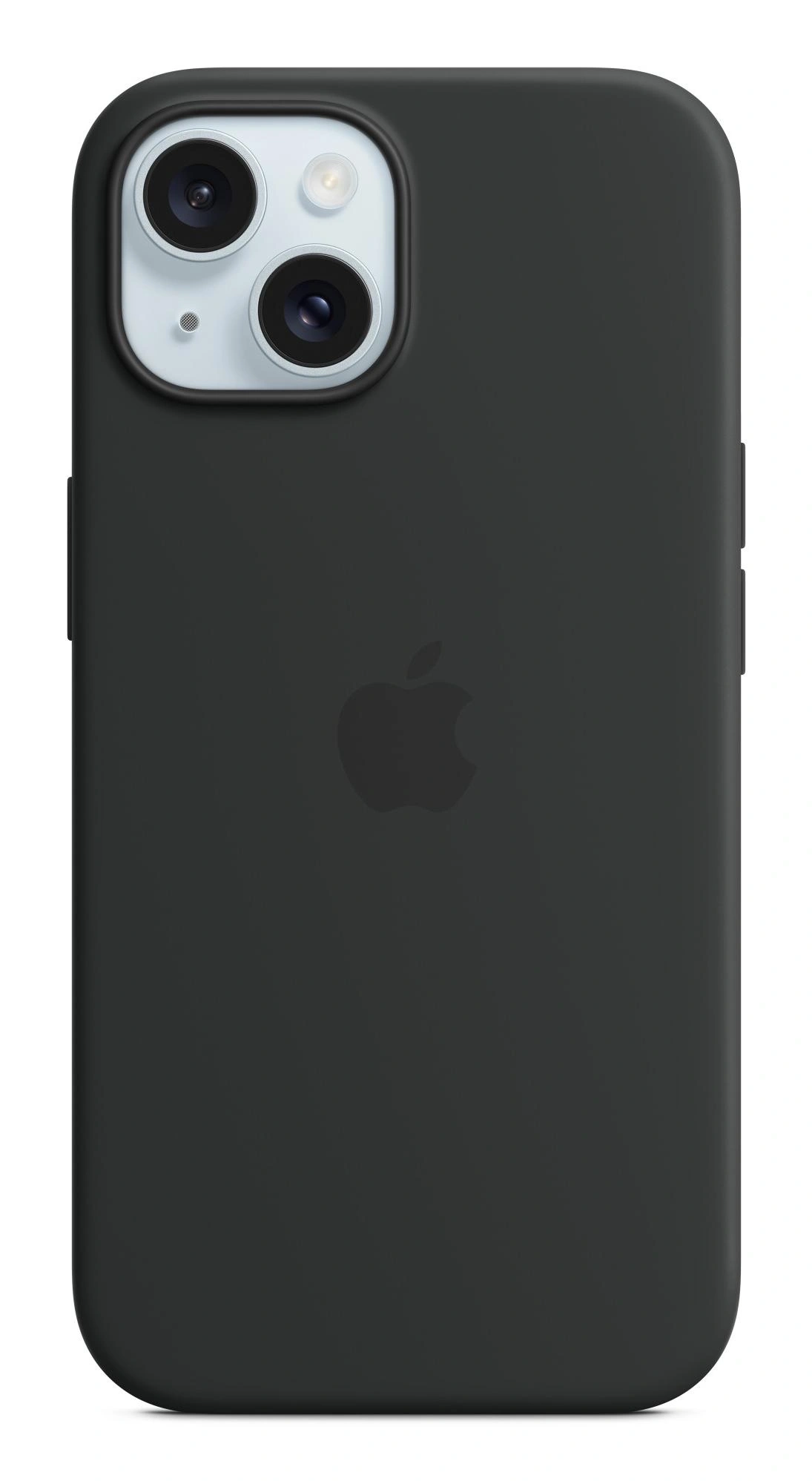 Apple Funda de Silicona con MagSafe para el iPhone 15, Negro – imagen 2