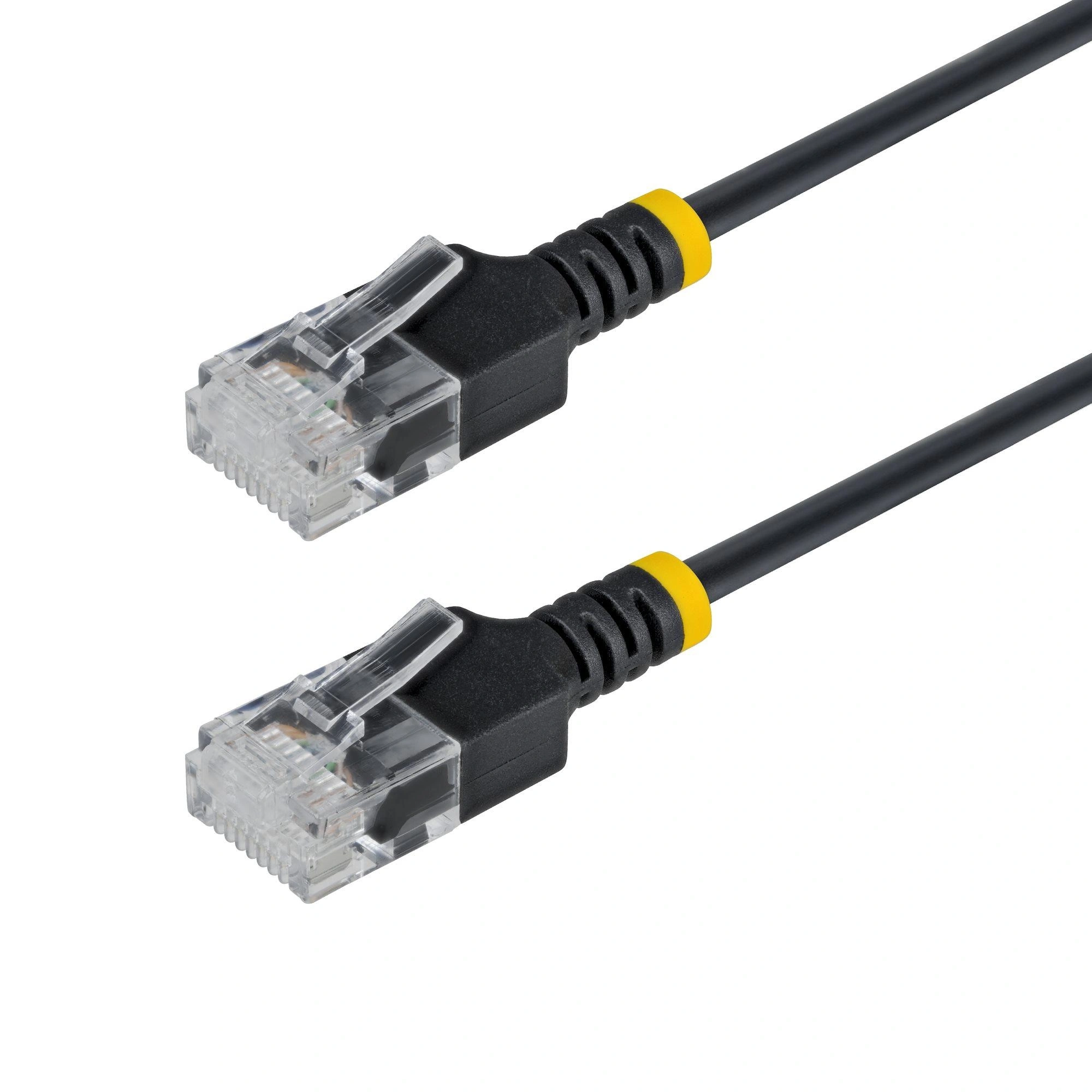StarTech.com N6APATUTP34BKS50CM cable de red Negro 0,5 m Cat6a U/UTP (UTP)