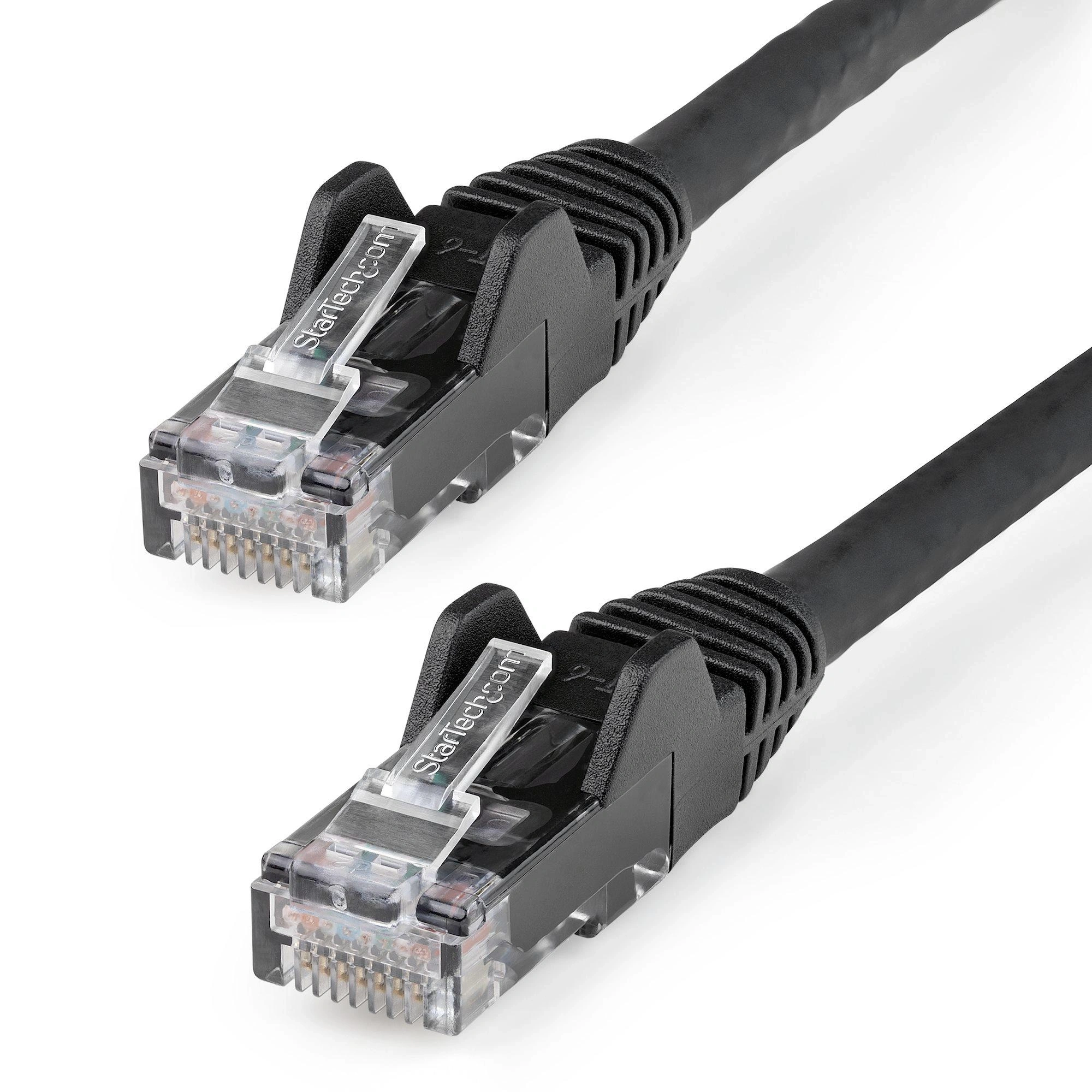 StarTech.com Cable Ethernet CAT6 de 2m - LSZH - Cable de Red de 10 Gigabits de 650MHz y PoE de 100W UTP sin Enganches (Snagless) con Alivio de Te