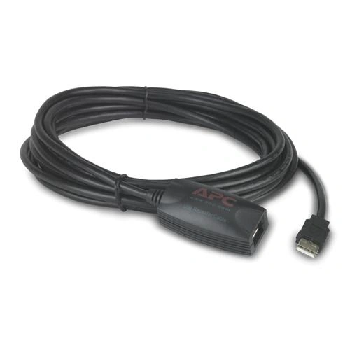 APC NetBotz USB Latching Repeater Cable, LSZH - 5m cable USB 5,00 m USB A Negro