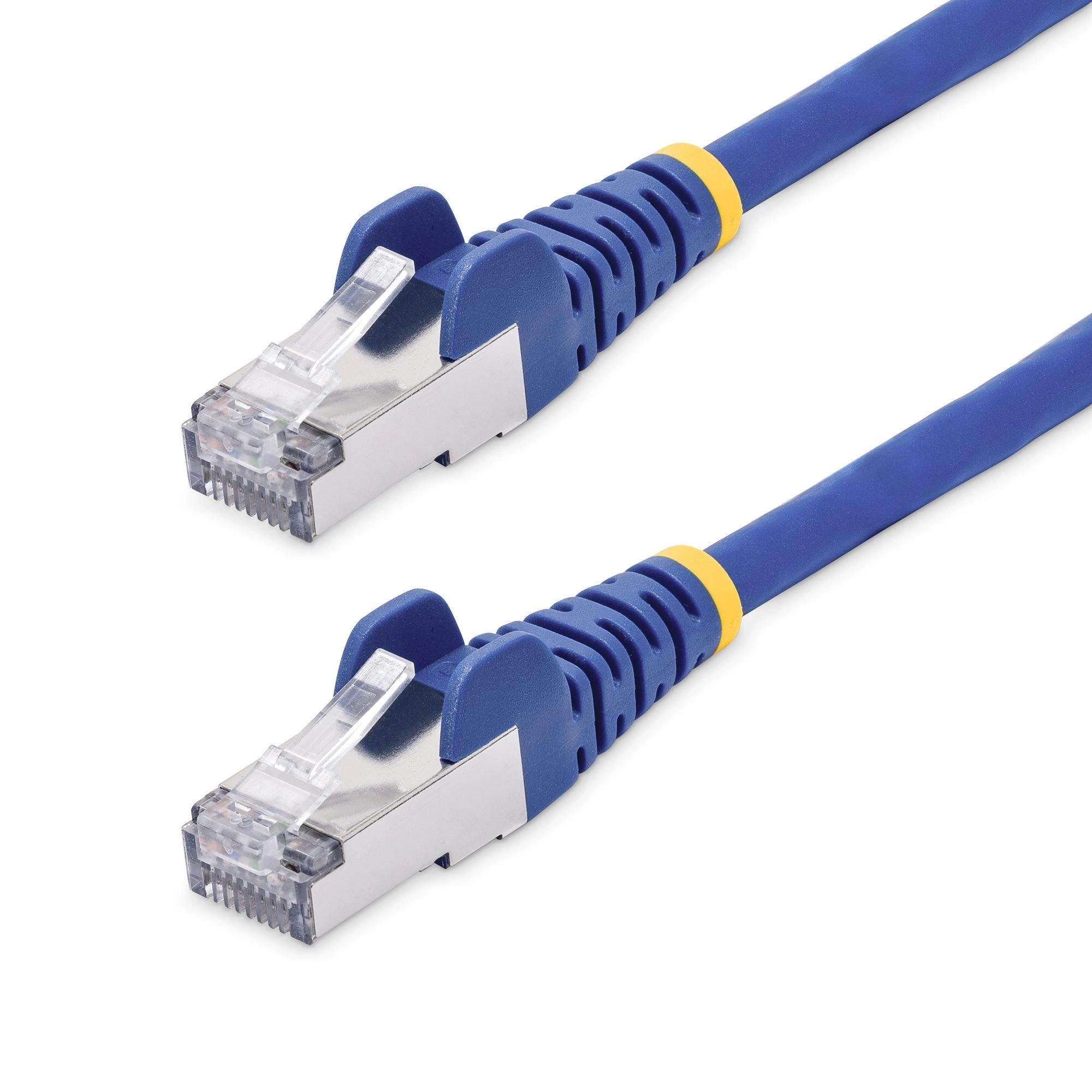 StarTech.com Cable de Red Ethernet CAT8 Azul 50cm - Snagless - sin Pestillo - 25G/40G - 2000MHz - PoE++ de 100W - 26AWG - S/FTP - Alivios de Tens
