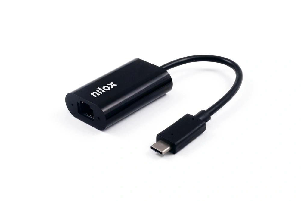 Nilox Adaptador de red USB-C/RJ45 GIGABIT