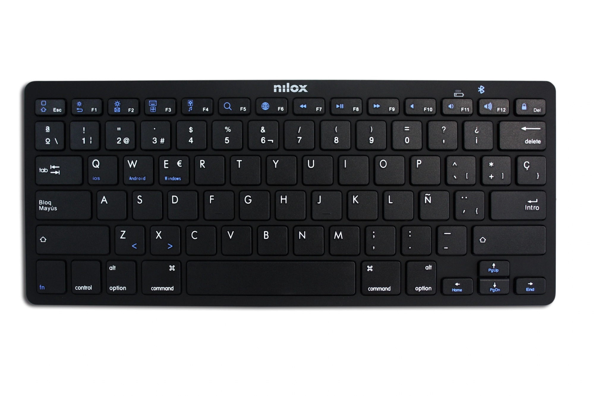 Teclado bluetooh black
