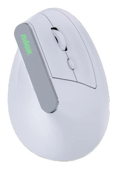 Nilox NXMOEVR01W ratón Universal mano derecha RF Wireless + Bluetooth Óptico 1600 DPI