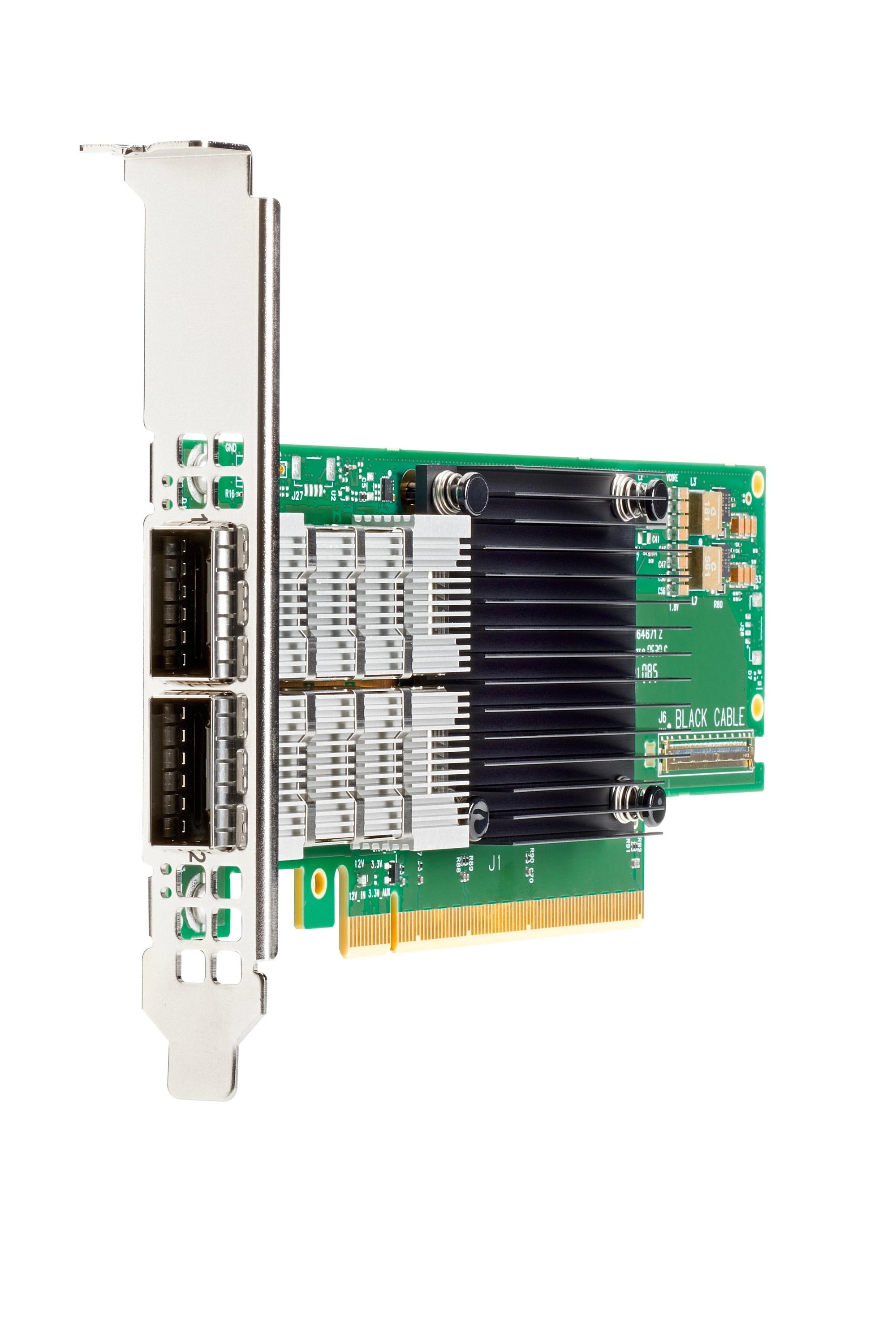 HPE InfiniBand HDR/Ethernet 200Gb 2-port QSFP56 PCIe4 x16 MCX653106A-HDAT Adapter