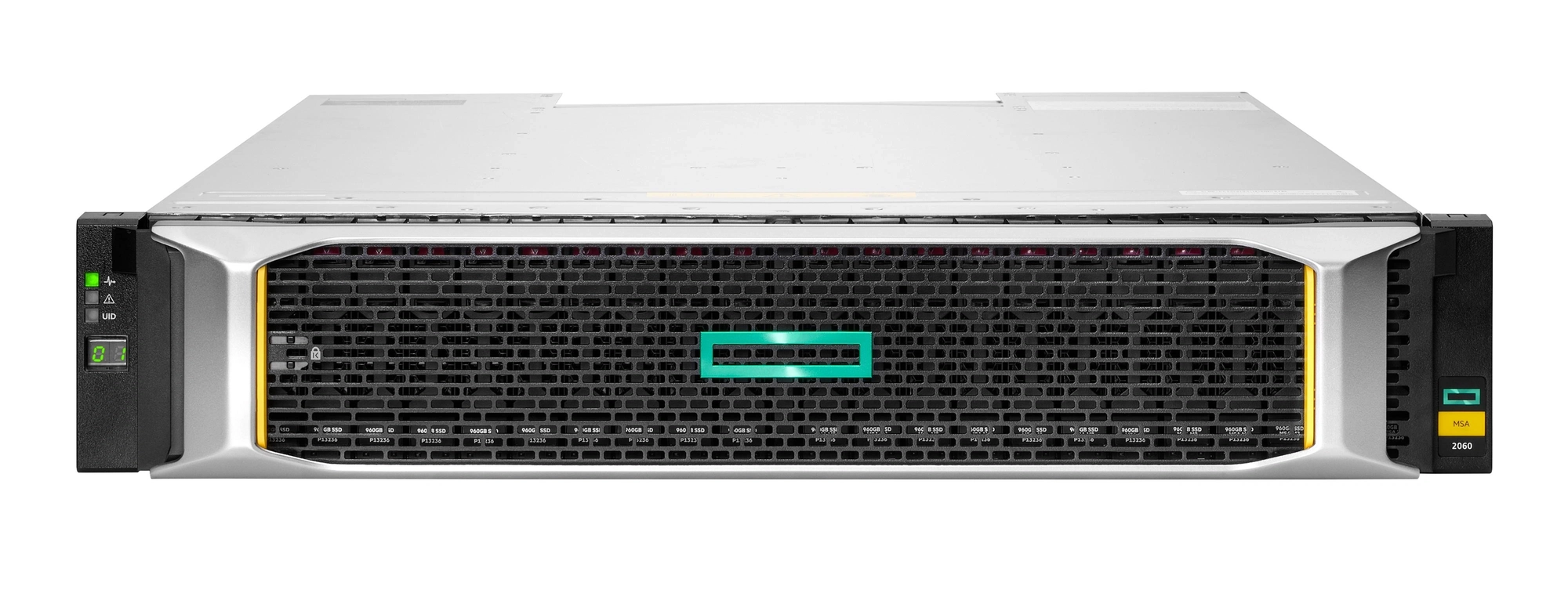 HPE MSA 2062 SFF 2x16Gb FC 4-port Controller 12x2.4TB HDD 4x16Gb SFP FC XCVR 32TB Storage Array