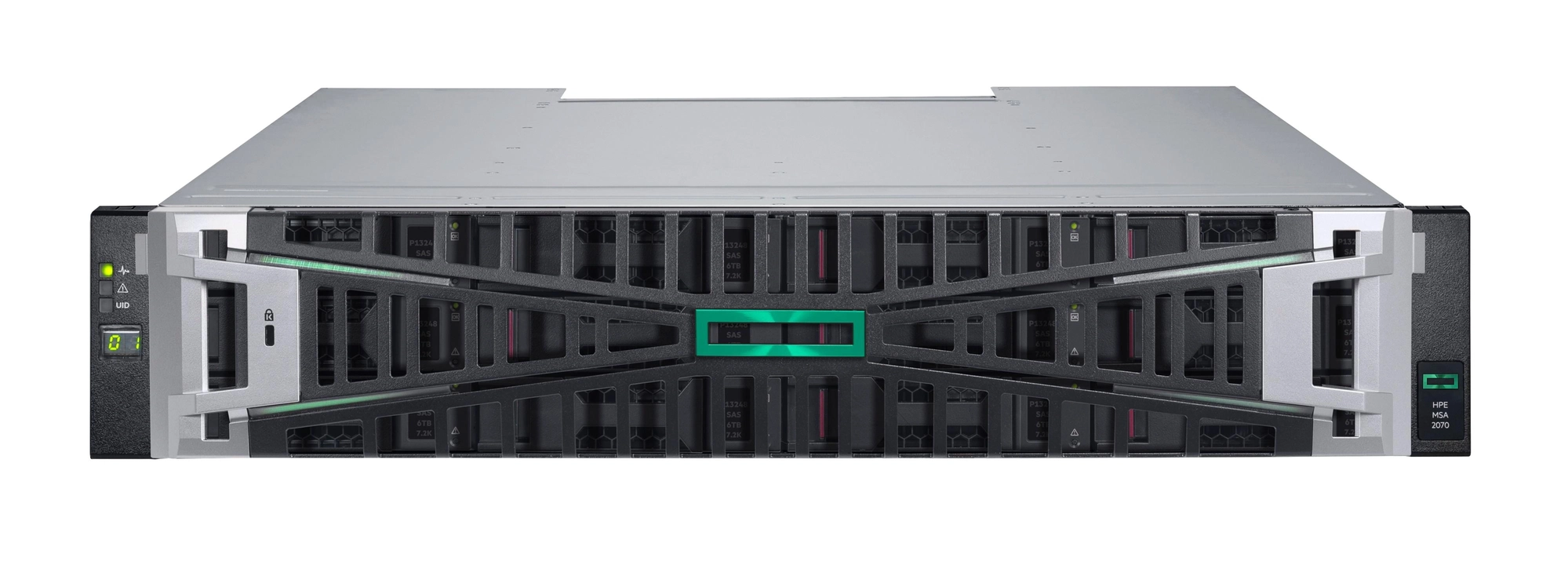 HPE MSA 2070 LFF 2x10/25GbE iSCSI 4-port Controller Storage Array