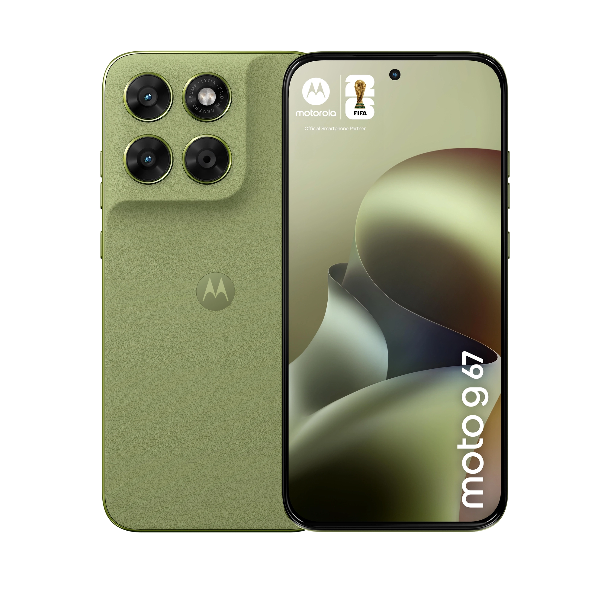 Motorola moto g67 17,3 cm (6.8") Ranura híbrida Dual SIM Android 16.0 5G USB Tipo C 4 GB 256 GB 5200 mAh Verde