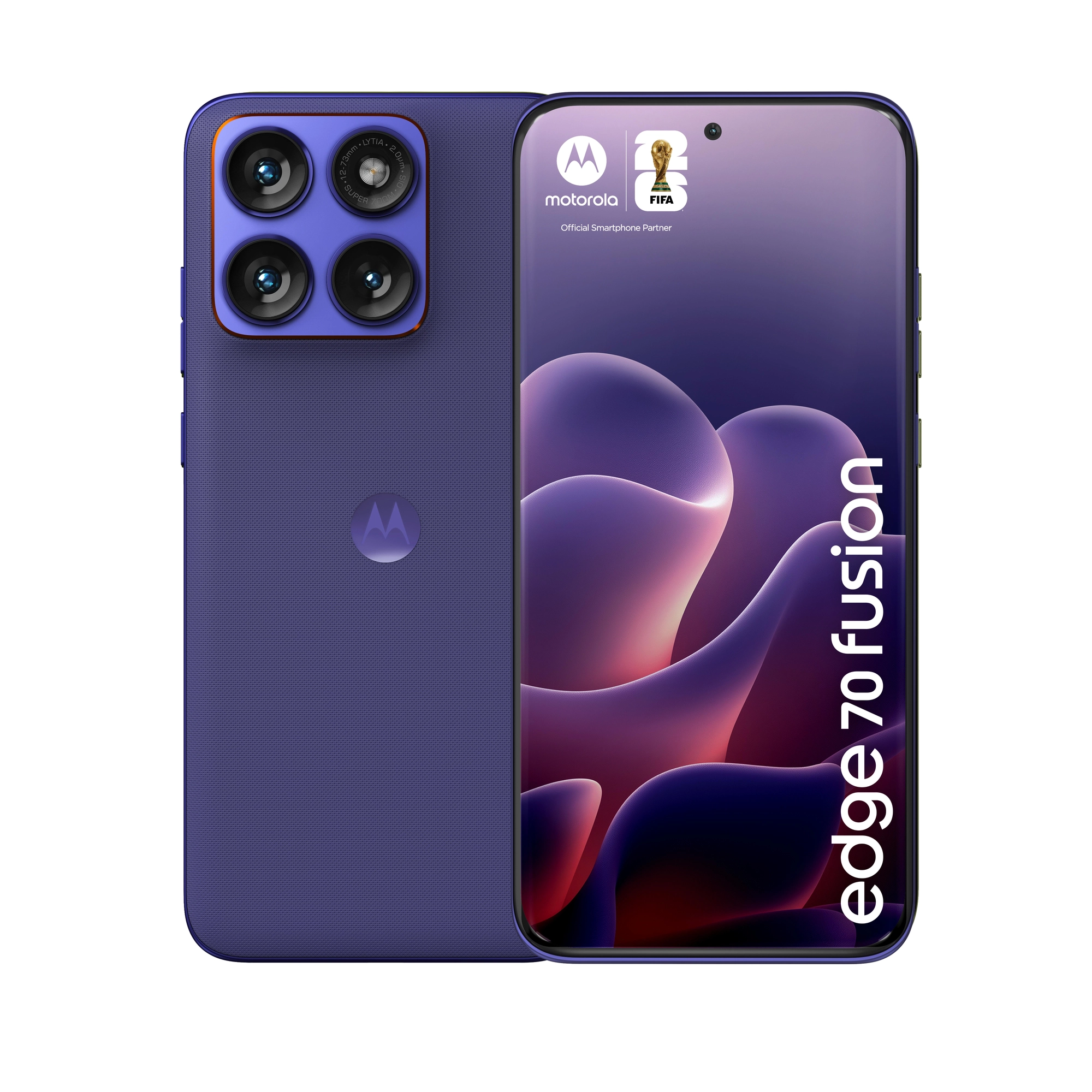 Motorola edge 70 fusion 17,2 cm (6.78") SIM doble Android 16.0 5G USB Tipo C 8 GB 256 GB 5200 mAh Violeta