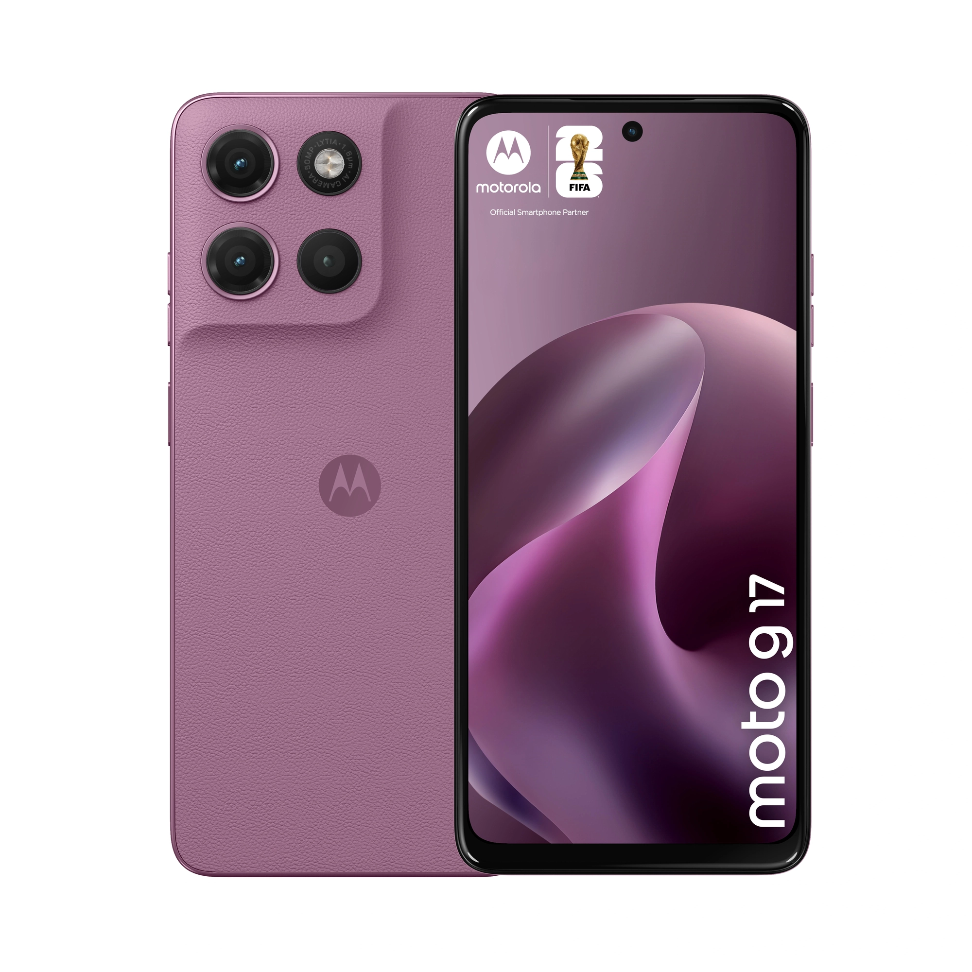 Motorola moto g17 17,1 cm (6.72") SIM doble Android 15 USB Tipo C 4 GB 256 GB 5200 mAh Rosa
