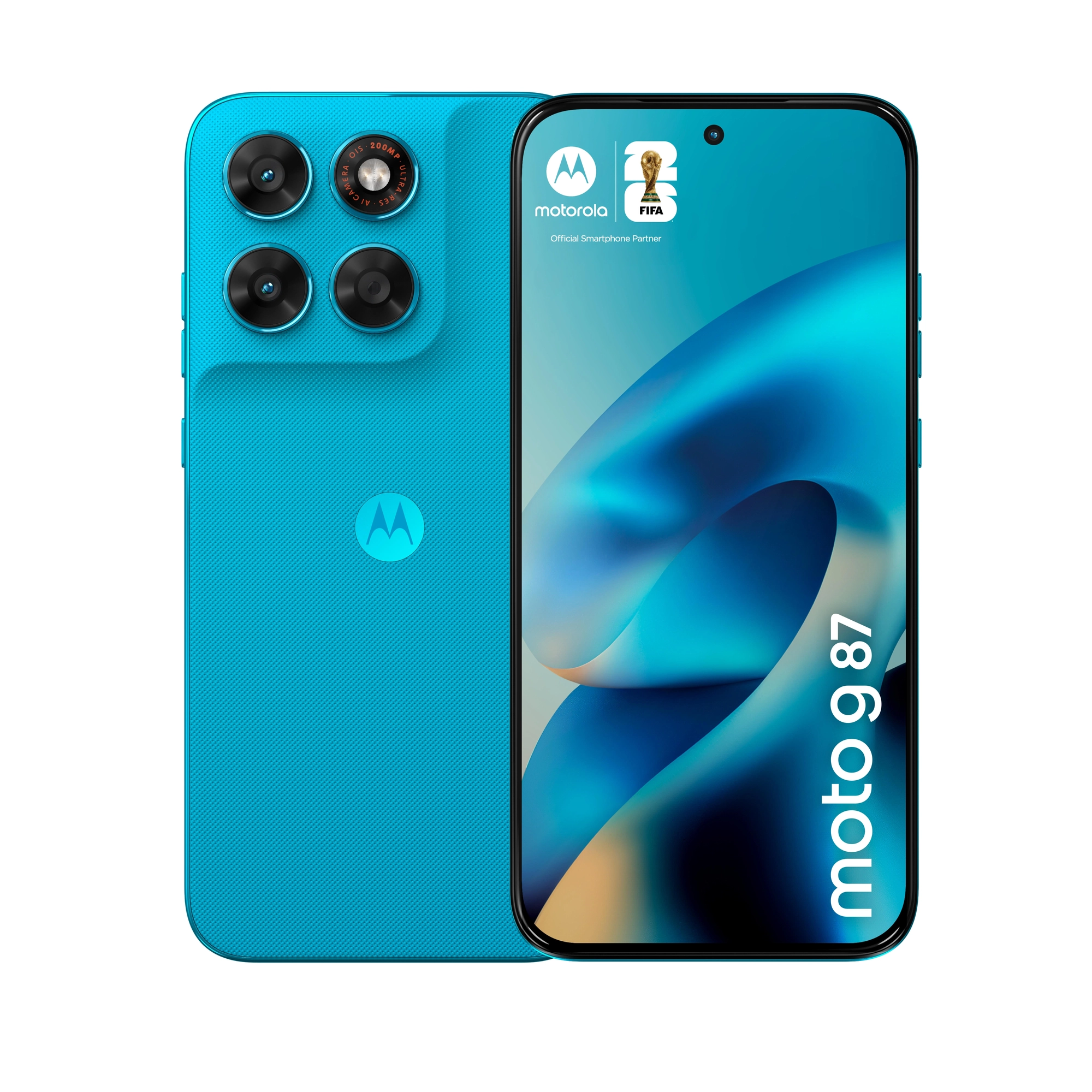 Motorola moto g87, Blue Atoll, 256 GB, 12 GB RAM, 6.78" Extreme AMOLED, MediaTek Dimensity 6400, 5200 mAh – imagen 4